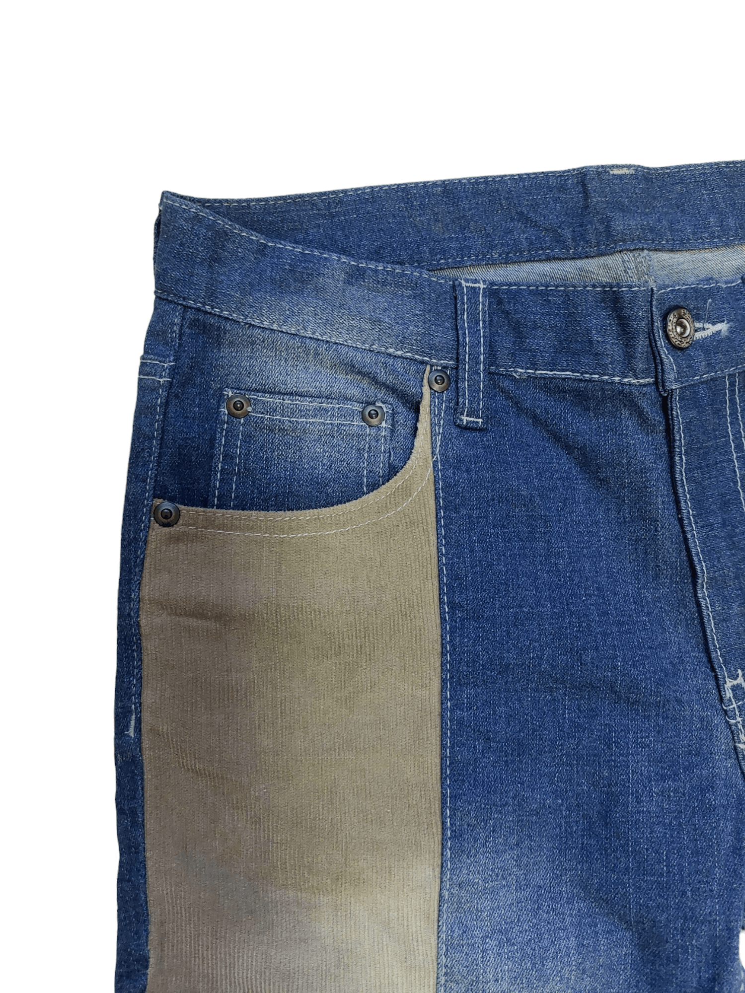 Vintage Vintage Japanese Patchwork Denim Size US 32 / EU 48 - 6 Thumbnail