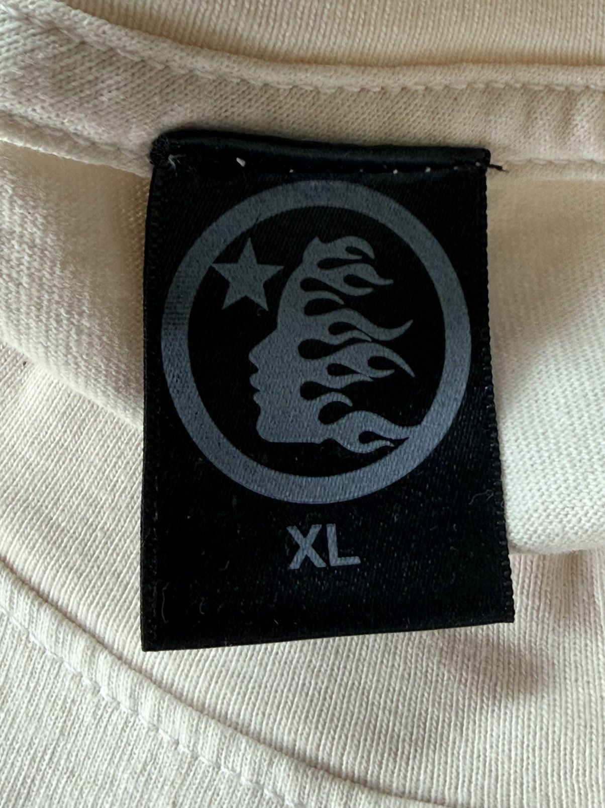 HELLSTAR Hellstar Heaven on Earth Tee Cream size XL Size US XL / EU 56 / 4 - 4 Thumbnail
