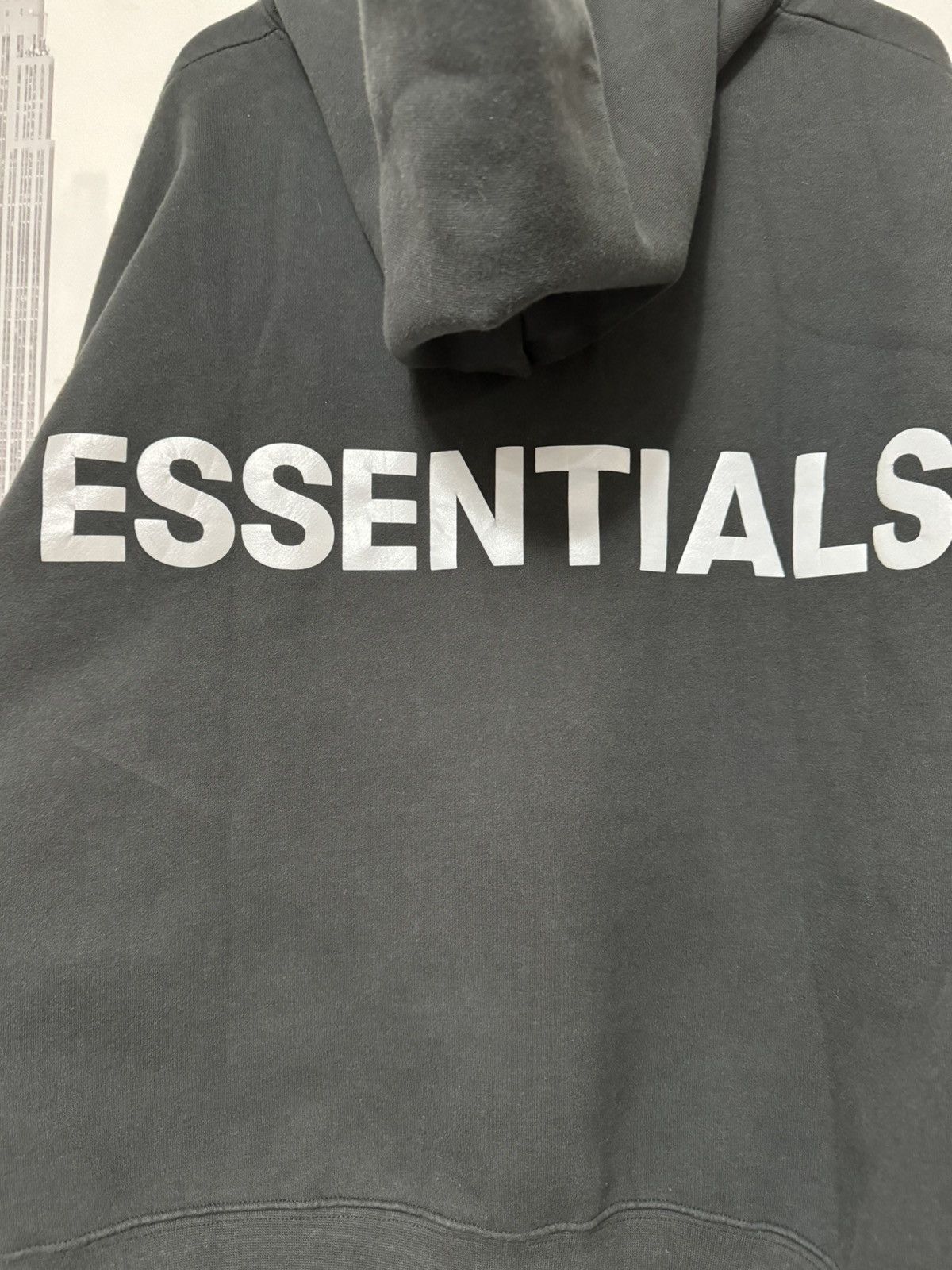 Fear of God 🔥Fear of God Essentials 3M Graphic Hoodie FW19 Black SZ S Size US S / EU 44-46 / 1 - 3 Thumbnail