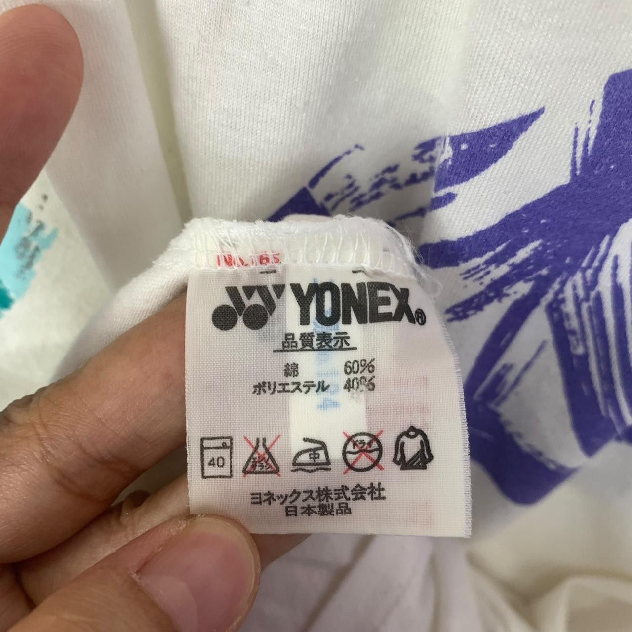 Vintage Vintage YONEX BADMINTON TABLE TENNIS Jersey Polo Tee Shirt Size M / US 6-8 / IT 42-44 - 7 Thumbnail