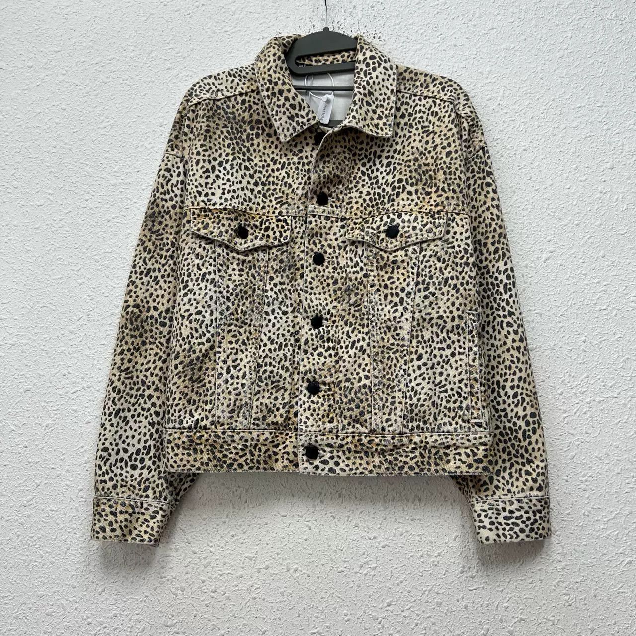 Alexander Wang Alexander Wang Leopard Denim Jacket XS Size XS / US 0-2 / IT 36-38 - 1 Thumbnail