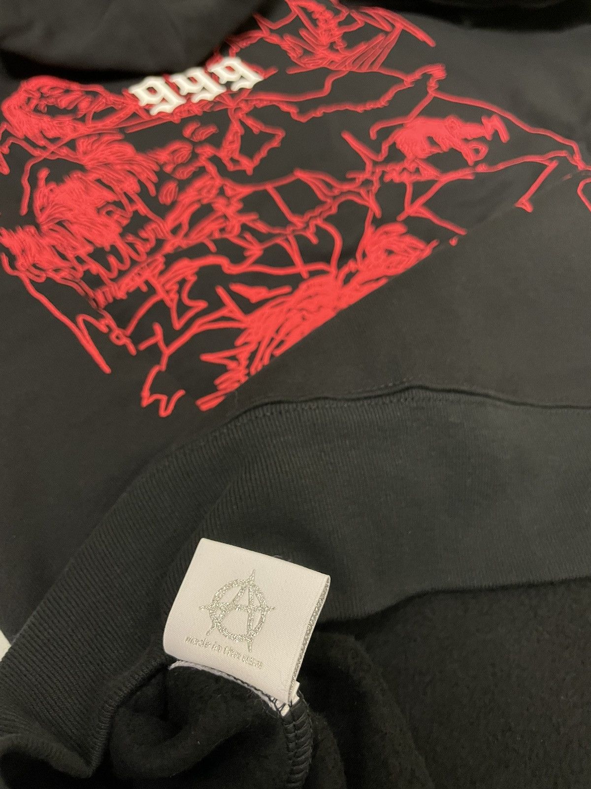 Revenge Outline Sketch Hoodie Size US M / EU 48-50 / 2 - 4 Thumbnail