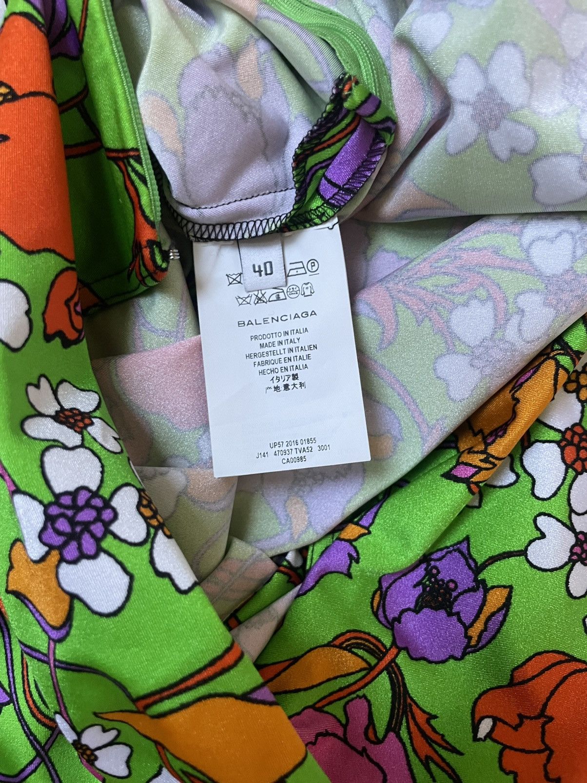 Balenciaga SS17 Floral Skirt Size 28" / US 6 / IT 42 - 3 Thumbnail