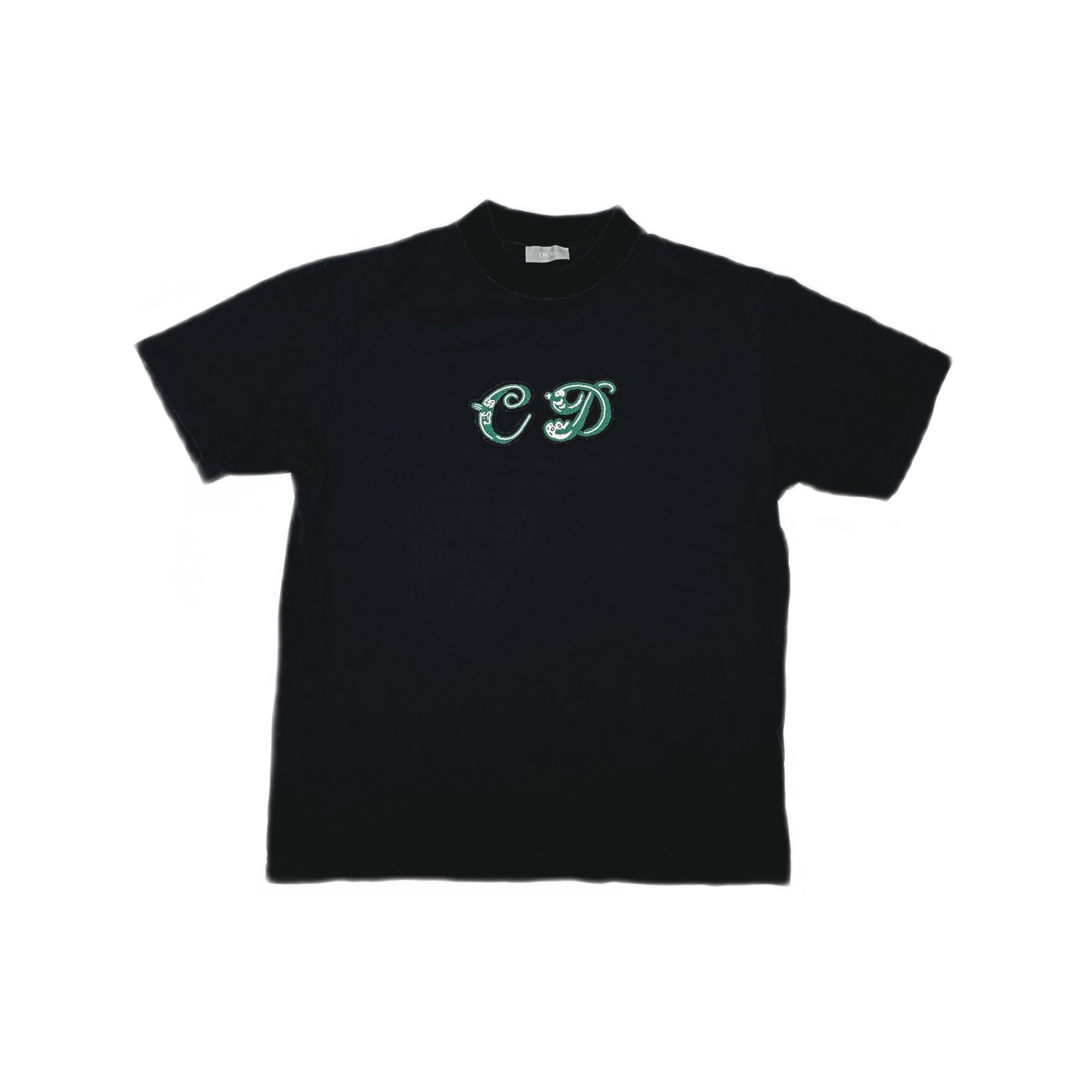 Dior Dior Bead Embroidered CD Logo T-Shirt XS Size US XS / EU 42 / 0 - 1 Thumbnail