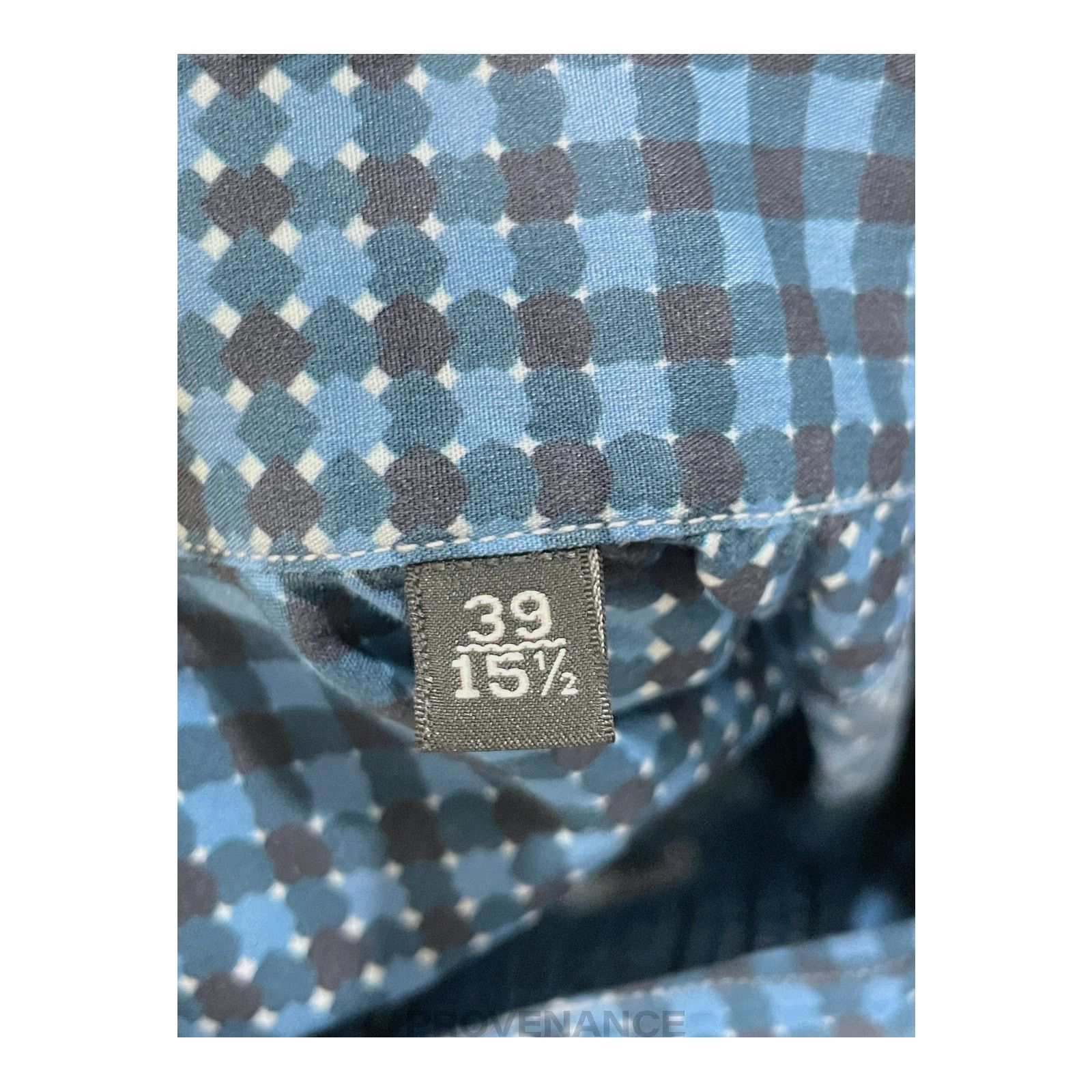 Z Zegna 🔴 Z Zegna Button Down Shirt - Blue Size US XXS / EU 40 - 8 Thumbnail
