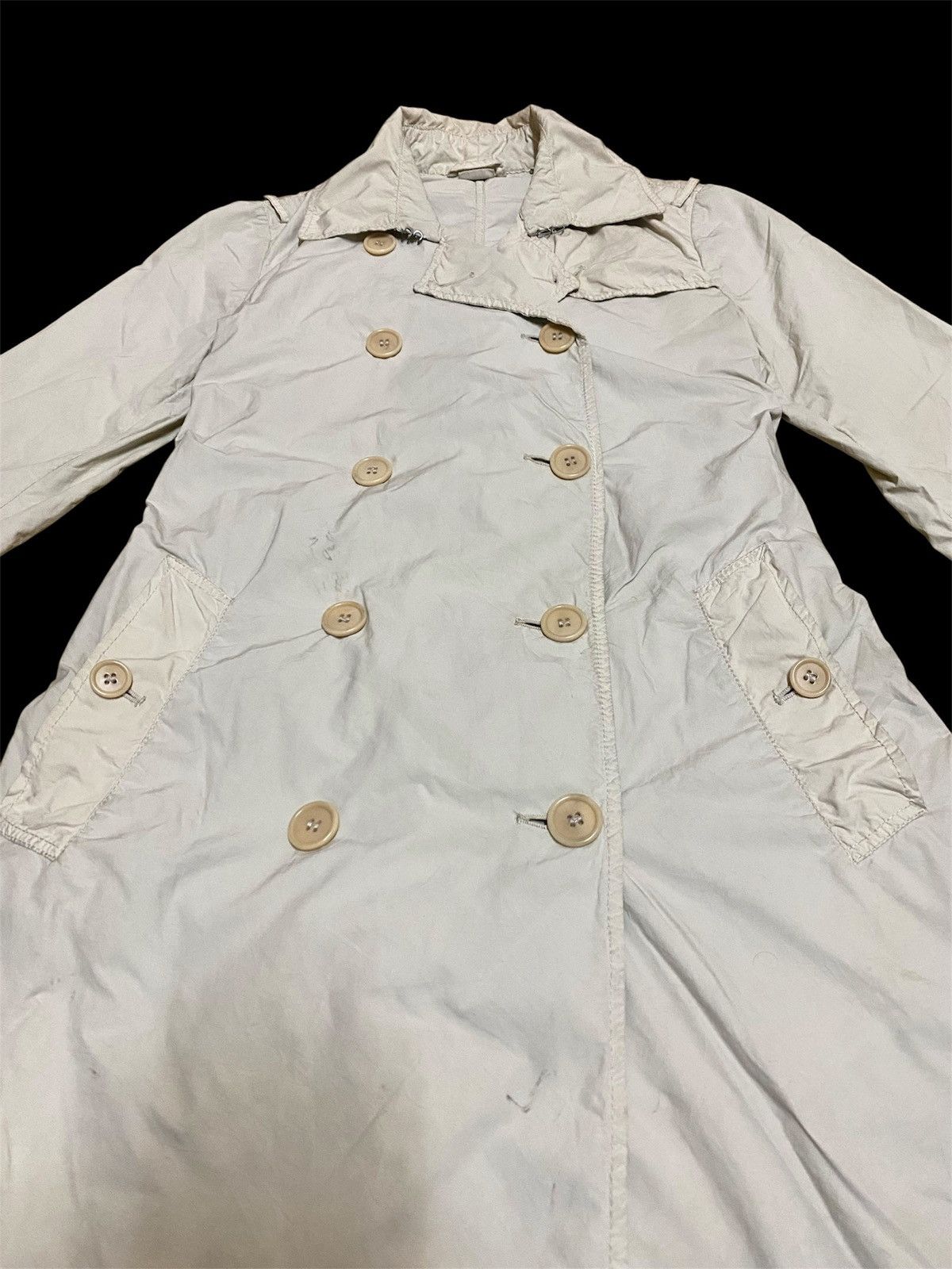 Aspesi Aspesi Double Breasted Belted Trench Coat Size S / US 4 / IT 40 - 2 Thumbnail