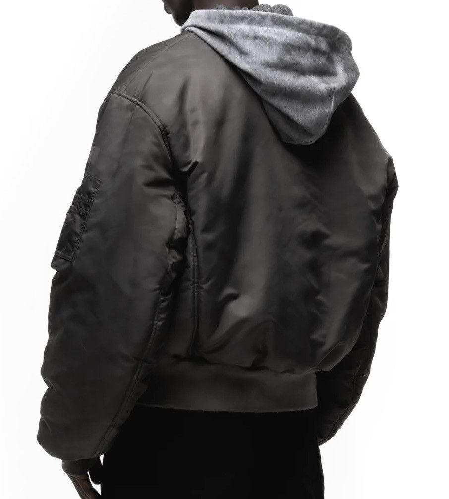 No Faith Studios No/Faith Studios Reversible Waffle Bomber Jacket Dunkelgrau Size US M / EU 48-50 / 2 - 8 Thumbnail