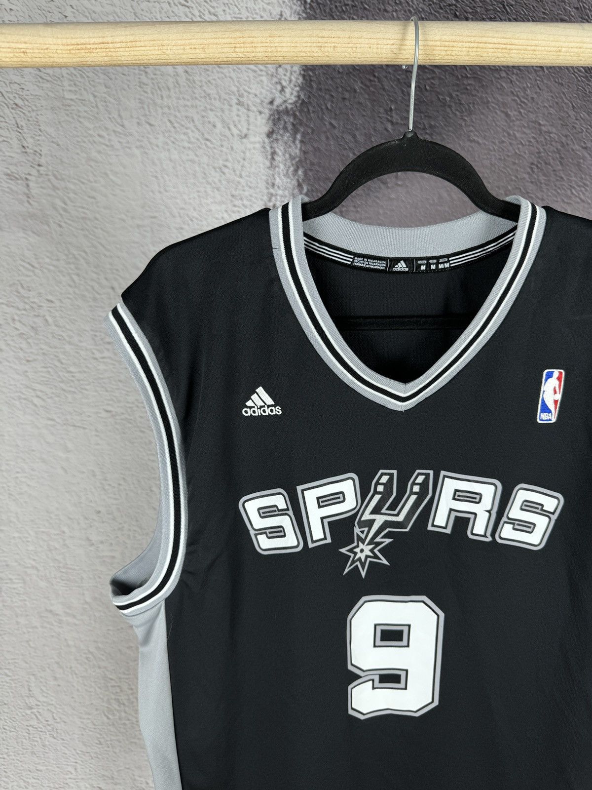 Adidas × NBA TONY PARKER #9 SAN ANTONIO SPURS ADIDAS NBA MENS JERSEY Size US M / EU 48-50 / 2 - 3 Thumbnail