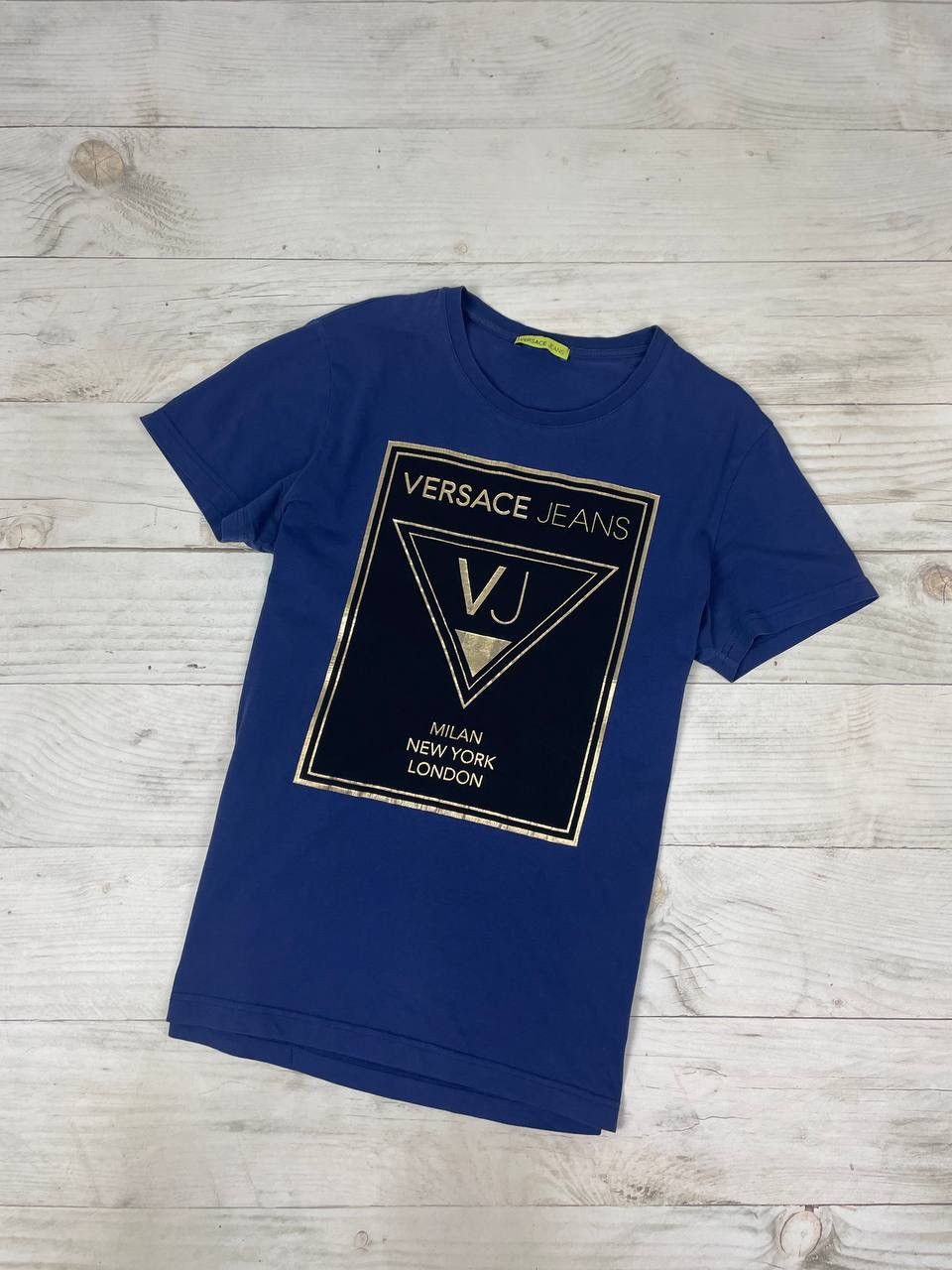 Vintage Versace Jeans T-Shirt 90s Big Logo VJ