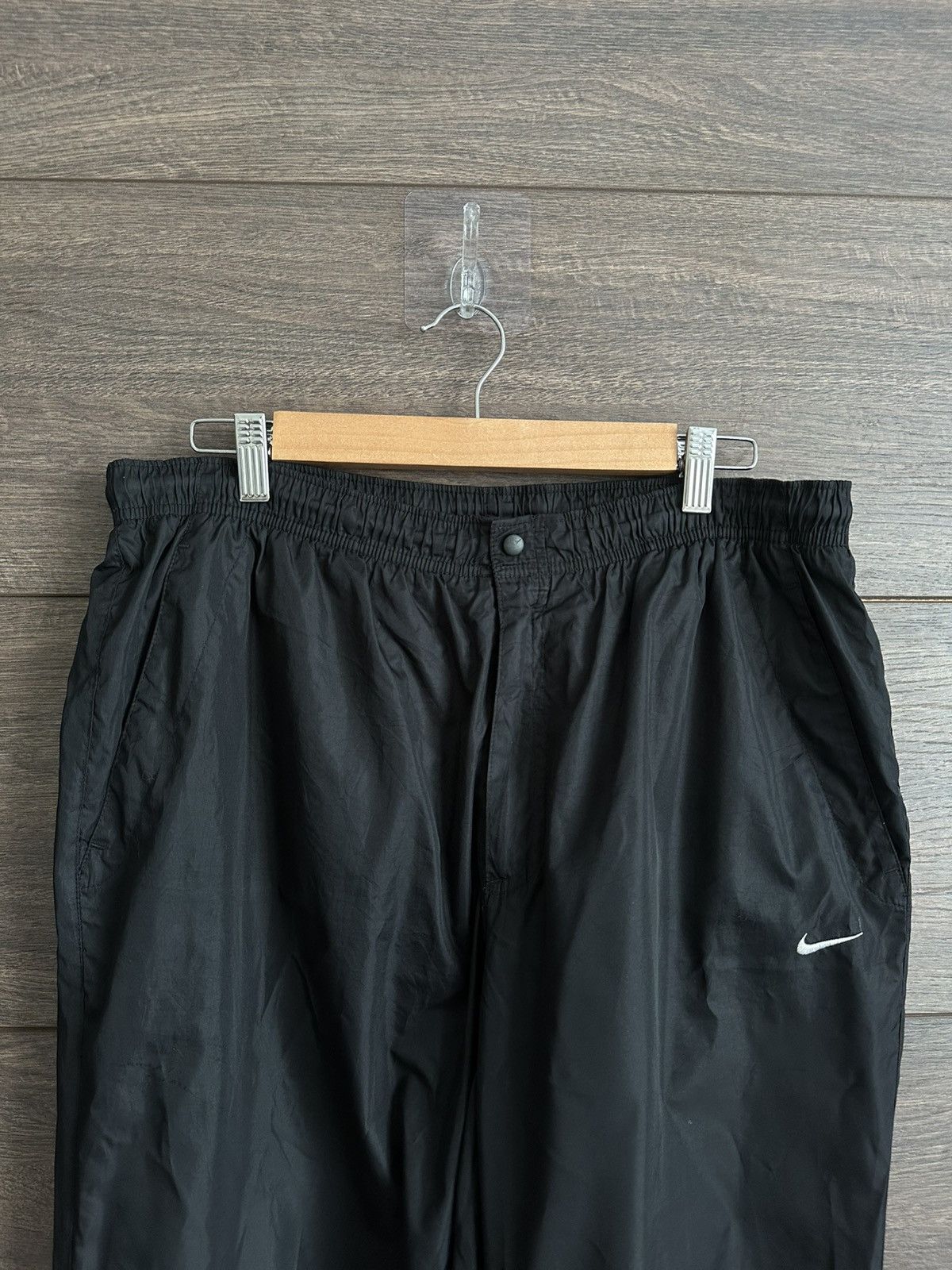 Nike Vintage 00’s Nike Mini Swoosh Y2K Nylon Track Pants Size XXL Size US 40 / EU 56 - 4 Thumbnail