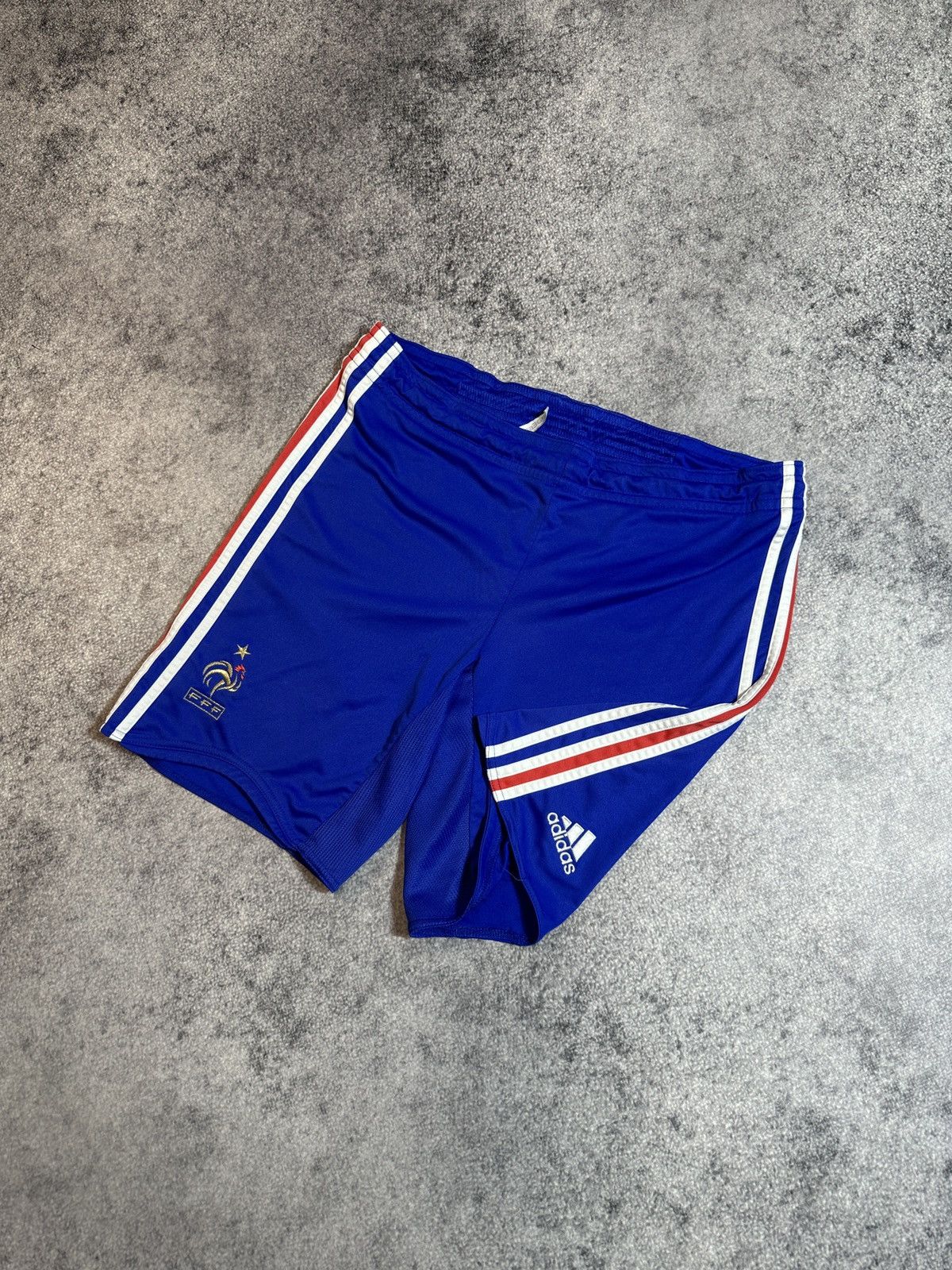 Vintage Adidas France Shorts Rare Streetwear Soccer S