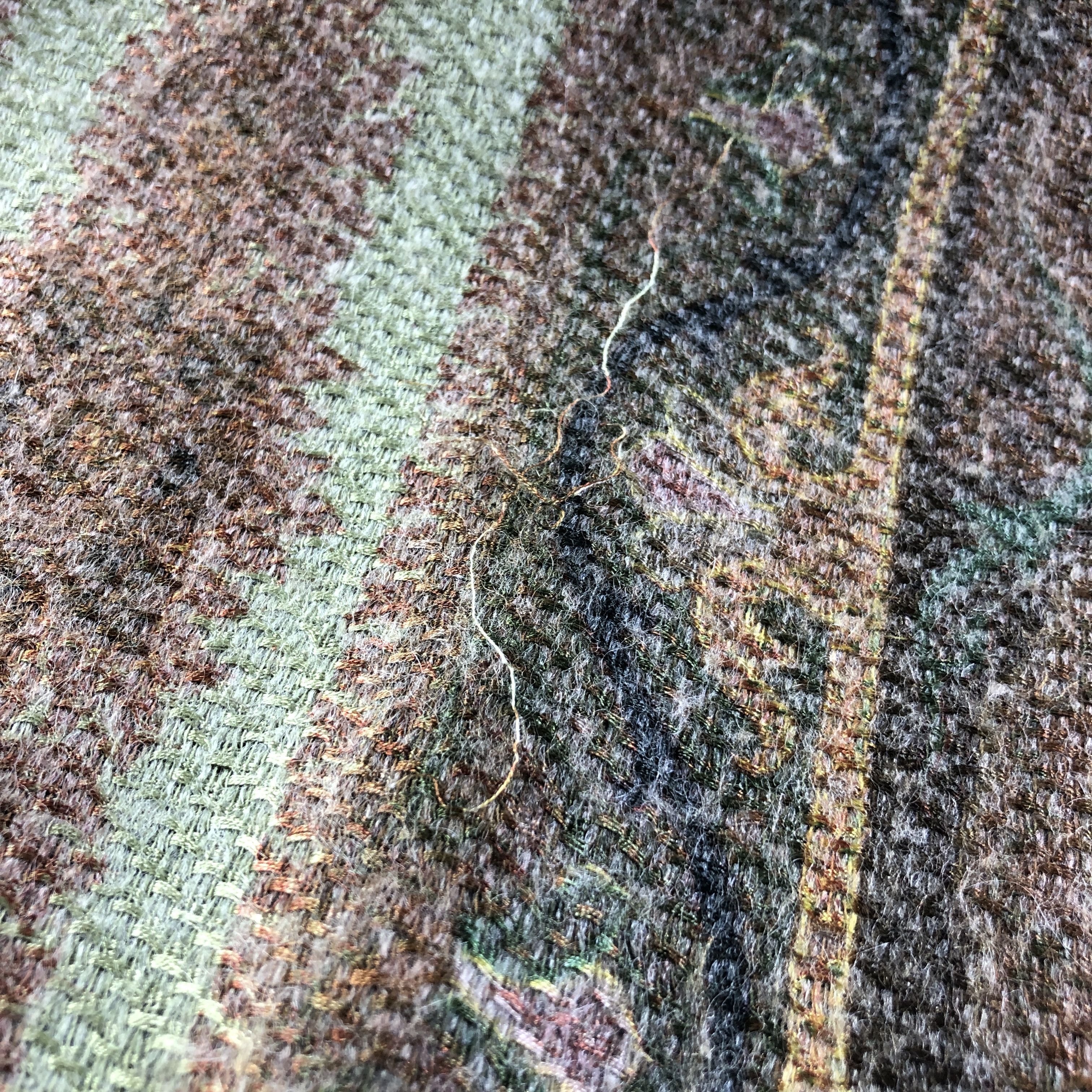 Etro Etro Silk/Mohair Scarf Muffler Neckwear Stole V2667 Size ONE SIZE - 8 Thumbnail