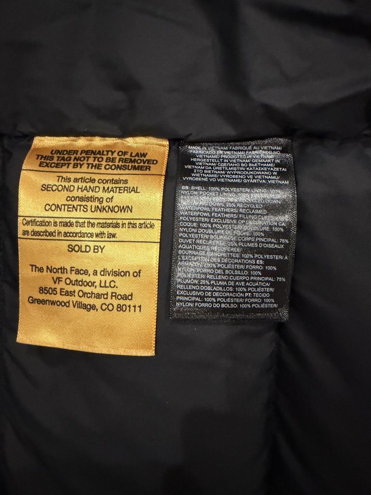 The North Face The North Face puffer jacket. Blue green Brown Camo. Size US M / EU 48-50 / 2 - 4 Thumbnail