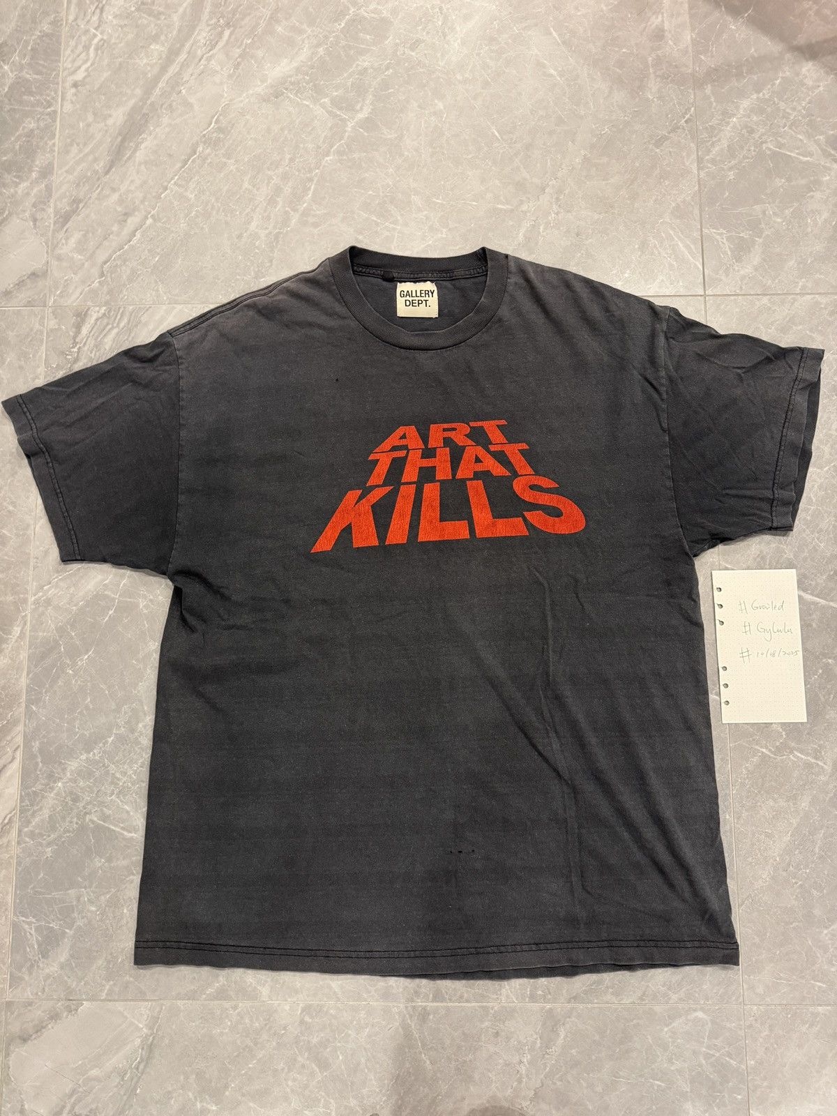 Gallery Dept. grey All Arts Tee Size US XL / EU 56 / 4 - 1 Thumbnail