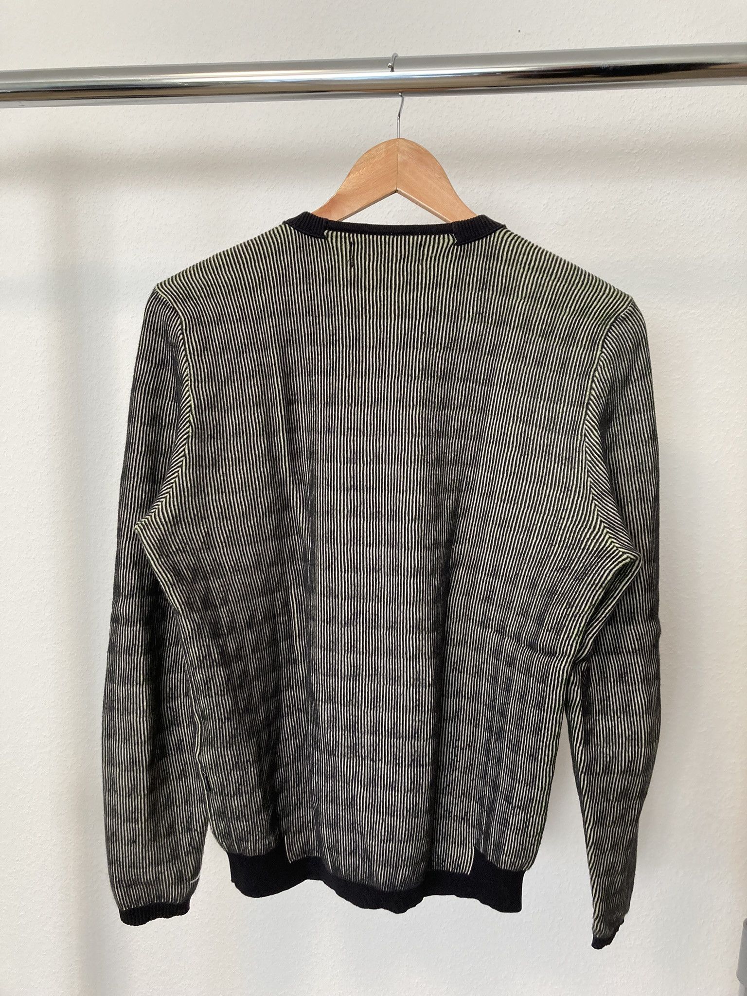 Stone Island Shadow Project SISP Layered Jacquard Knit Sweater Size US M / EU 48-50 / 2 - 2 Thumbnail
