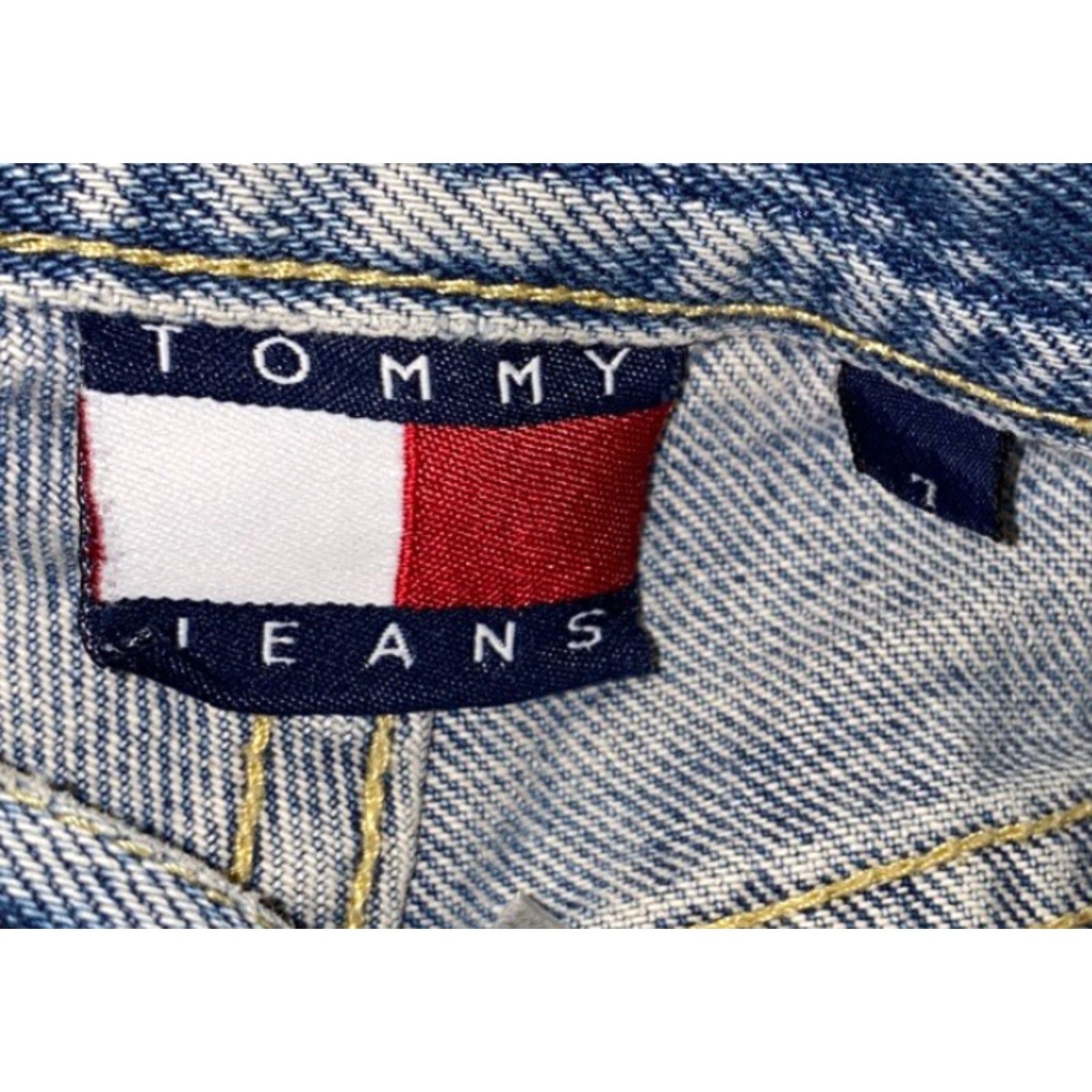 Tommy Hilfiger VINTAGE Tommy Hilfiger Jeans Womens Denim Zip Fly Jeans Size 7 Blue Size 28" / US 6 / IT 42 - 5 Thumbnail