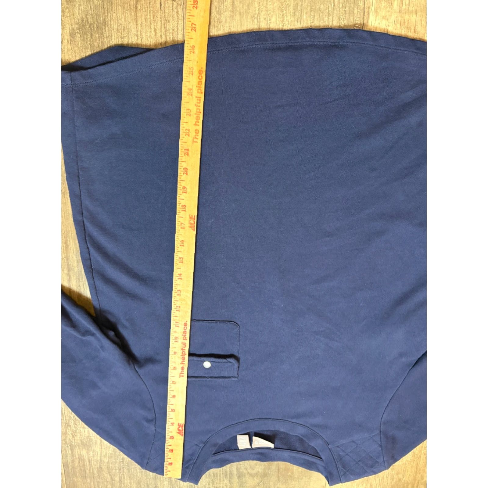 Vintage **Chico's Women's Blue Long Sleeve Cotton Blend Shirt** User: **Chico's Women's Blue Long Sleeve Cotton Blend Shirt** Size XS / US 0-2 / IT 36-38 - 2 Thumbnail