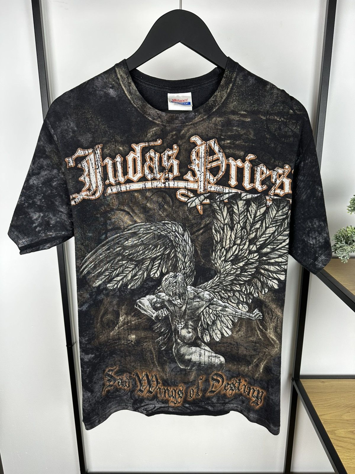 Band Tees × Vintage Judas Priest Sad Wings of Destiny Vintage T-shirt Album Men Size US M / EU 48-50 / 2 - 2 Thumbnail