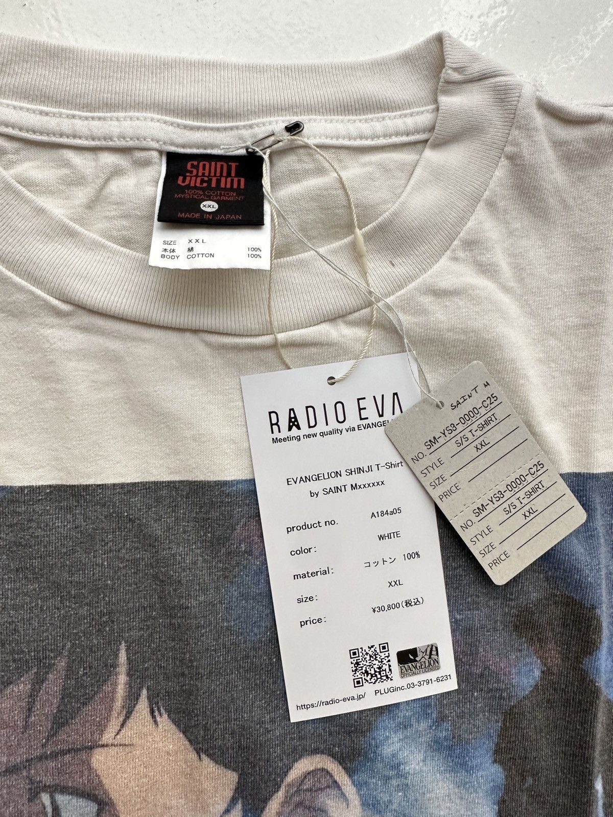 Saint Michael Neon evangelion tee Size US XXL / EU 58 / 5 - 5 Thumbnail