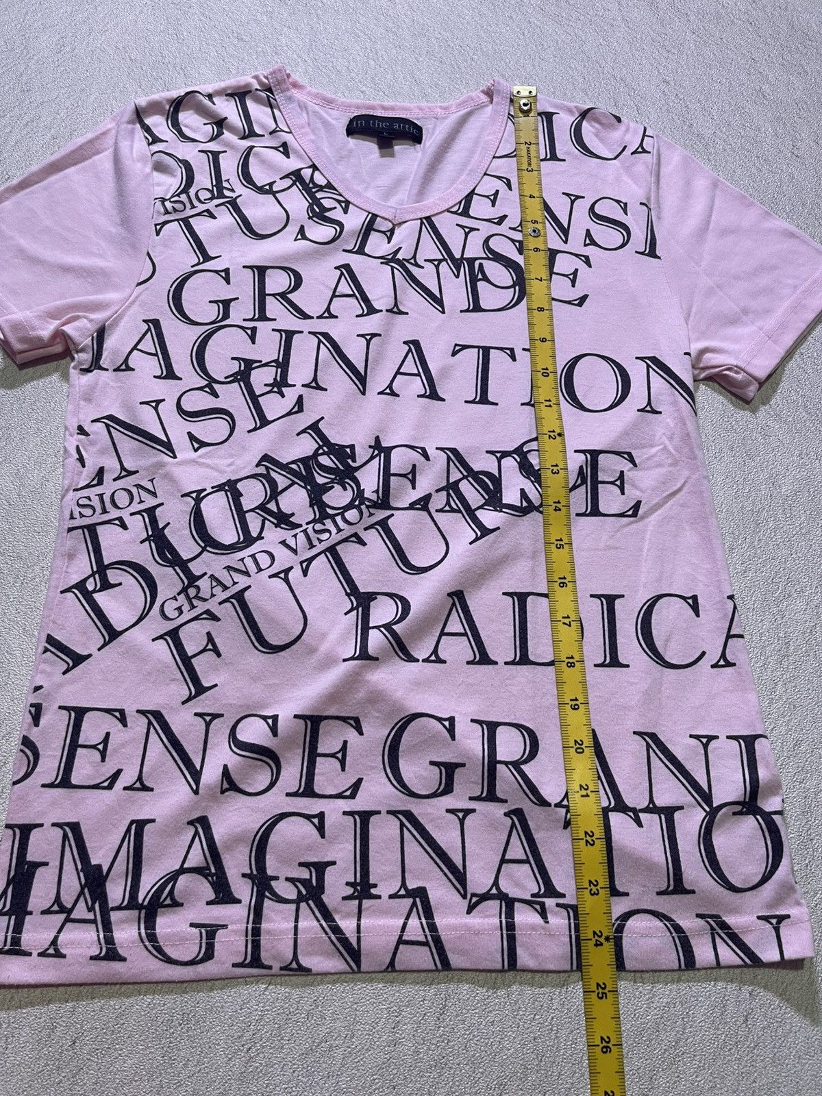 Hysteric Glamour Y2K IN THE ATTIC short sleeve tshirt full print motif Size US M / EU 48-50 / 2 - 6 Thumbnail