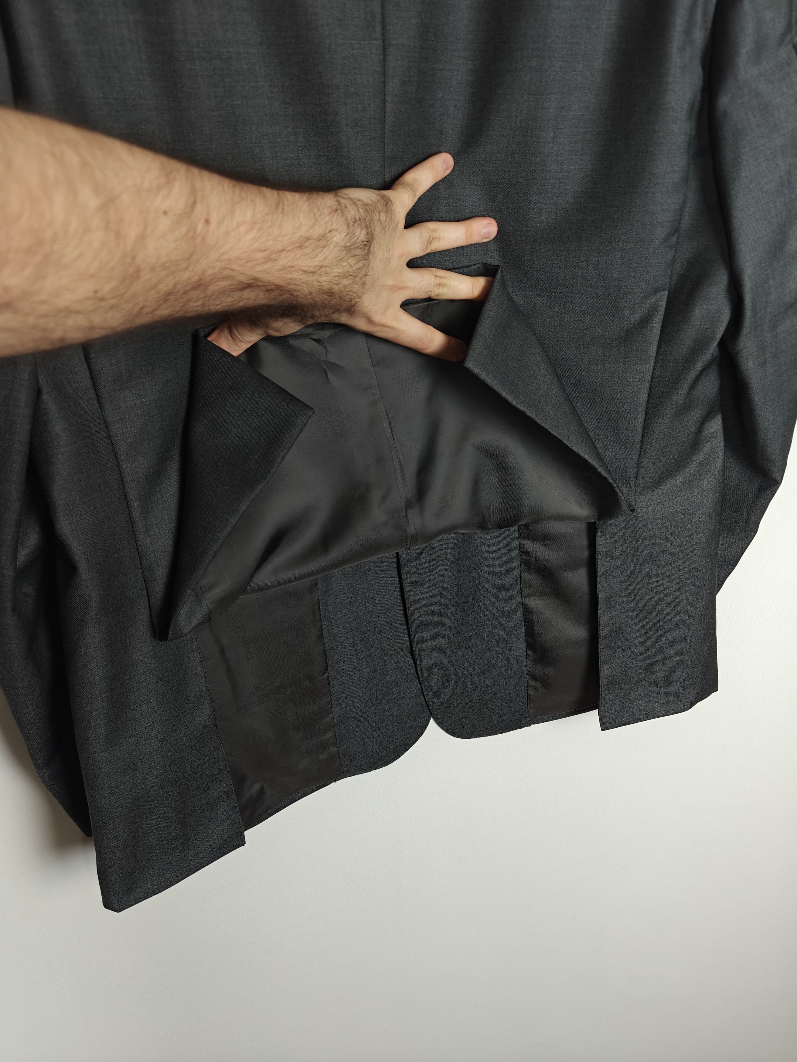 Ermenegildo Zegna Ermenegildo Zegna Wool Blazer Jacket Su Misura IT50R Size 40R - 9 Thumbnail