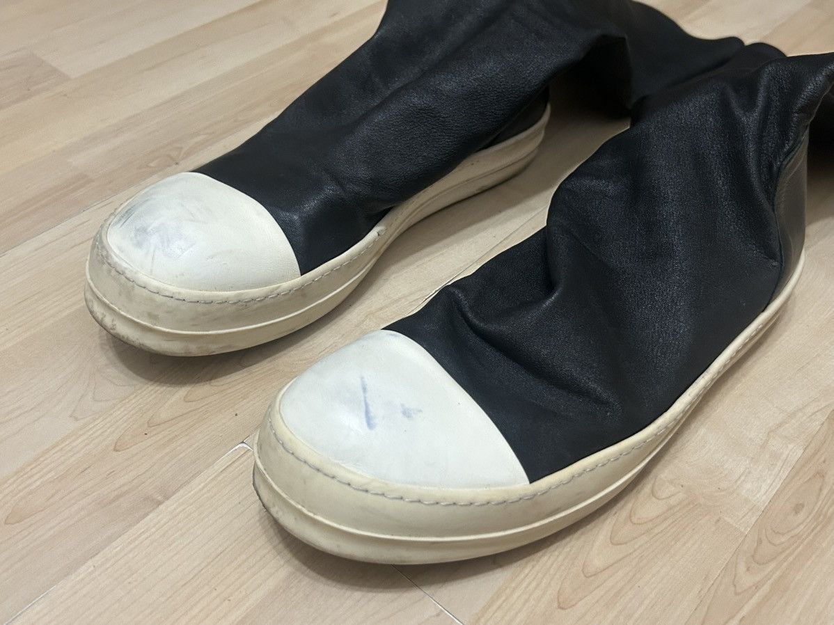 Rick Owens Rick Owens Sock Ramones leather Size US 11 / EU 44 - 4 Thumbnail