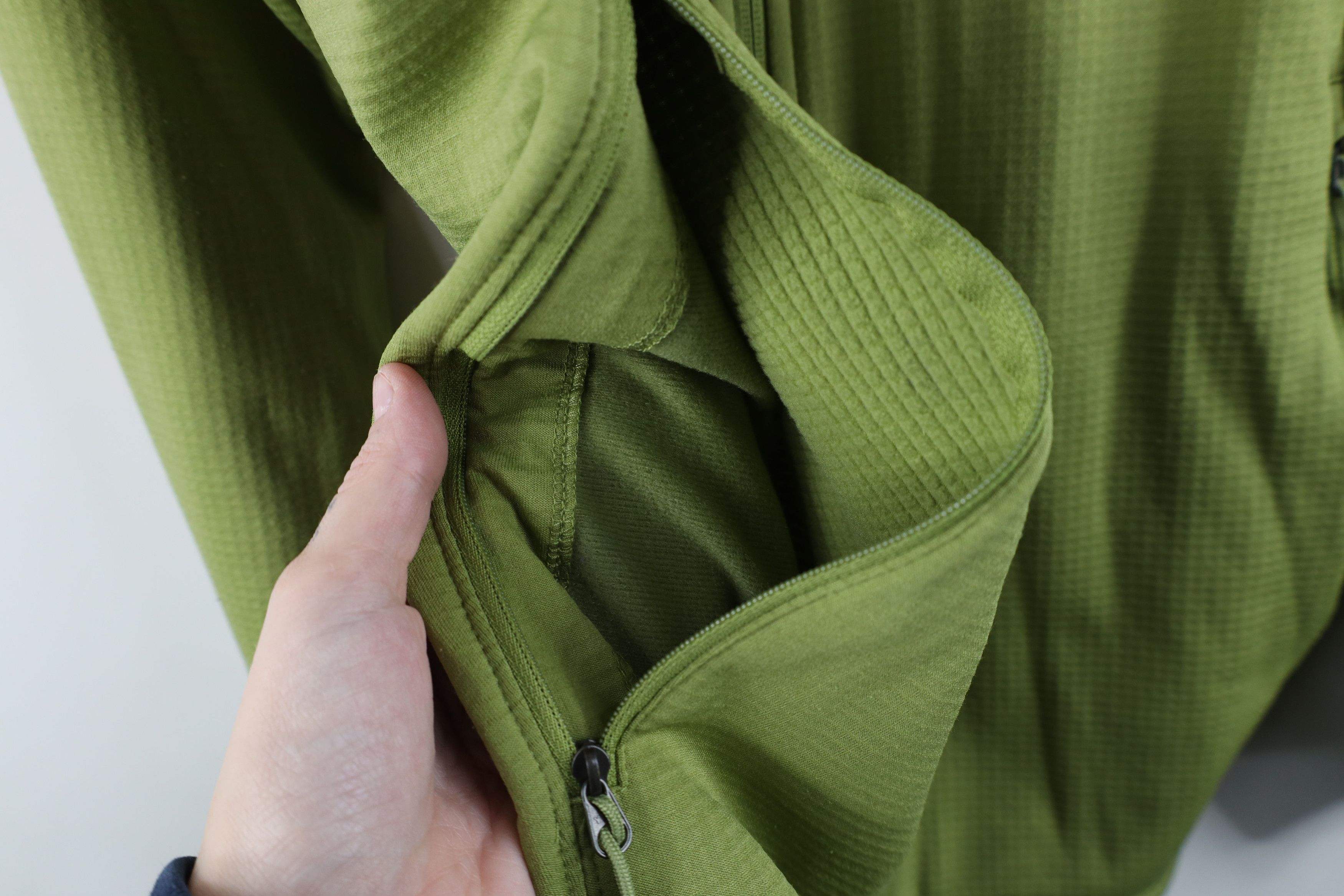 The North Face AS IS The North Face Thermal Fleece Lined Zip Jacket Green Size US M / EU 48-50 / 2 - 7 Thumbnail