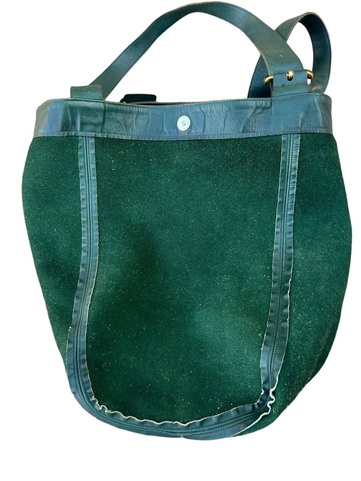 Leather Vintage 90s COACH Distressed Patina Leather Tote Bag Size ONE SIZE - 23 Thumbnail