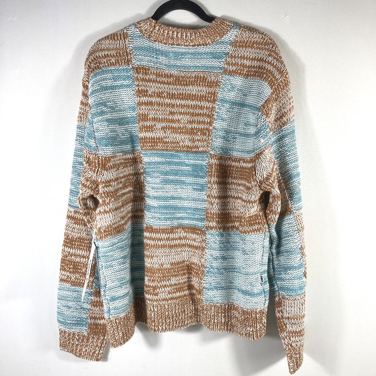 Obey OBEY Dominic Checkerboard Crew Neck Sweater Large NEW Size US L / EU 52-54 / 3 - 2 Thumbnail