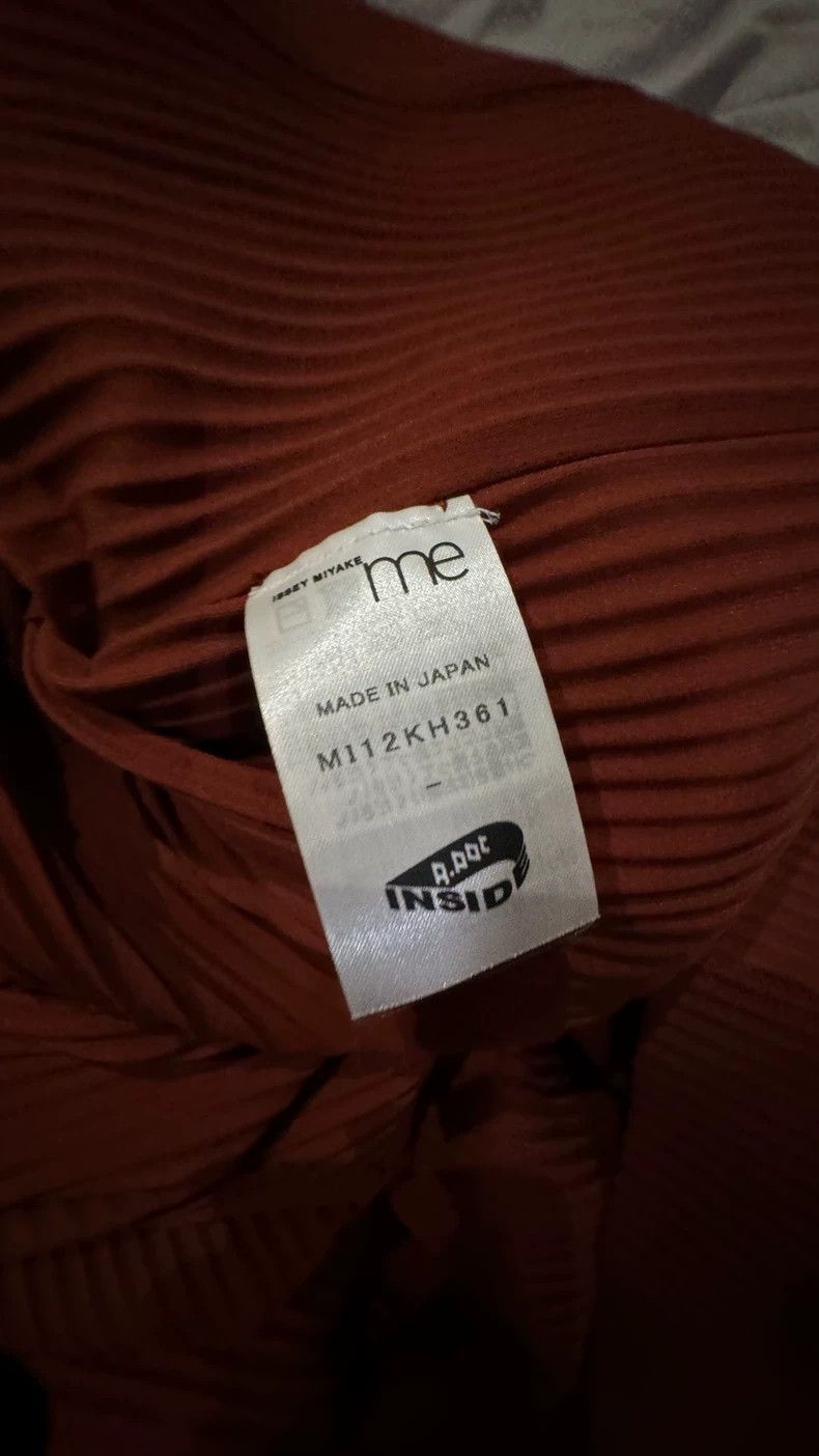 Issey Miyake Issey Miyake size:one size Jujube red pleated dress Size XS / US 0-2 / IT 36-38 - 5 Thumbnail