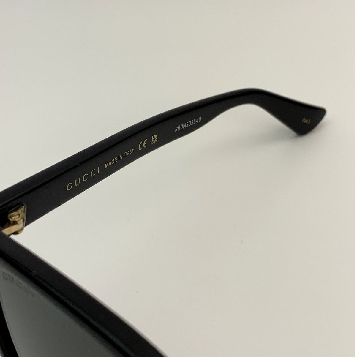 Gucci NEW Gucci GG1346SK 001 Black Smoke Authentic Size ONE SIZE - 4 Thumbnail