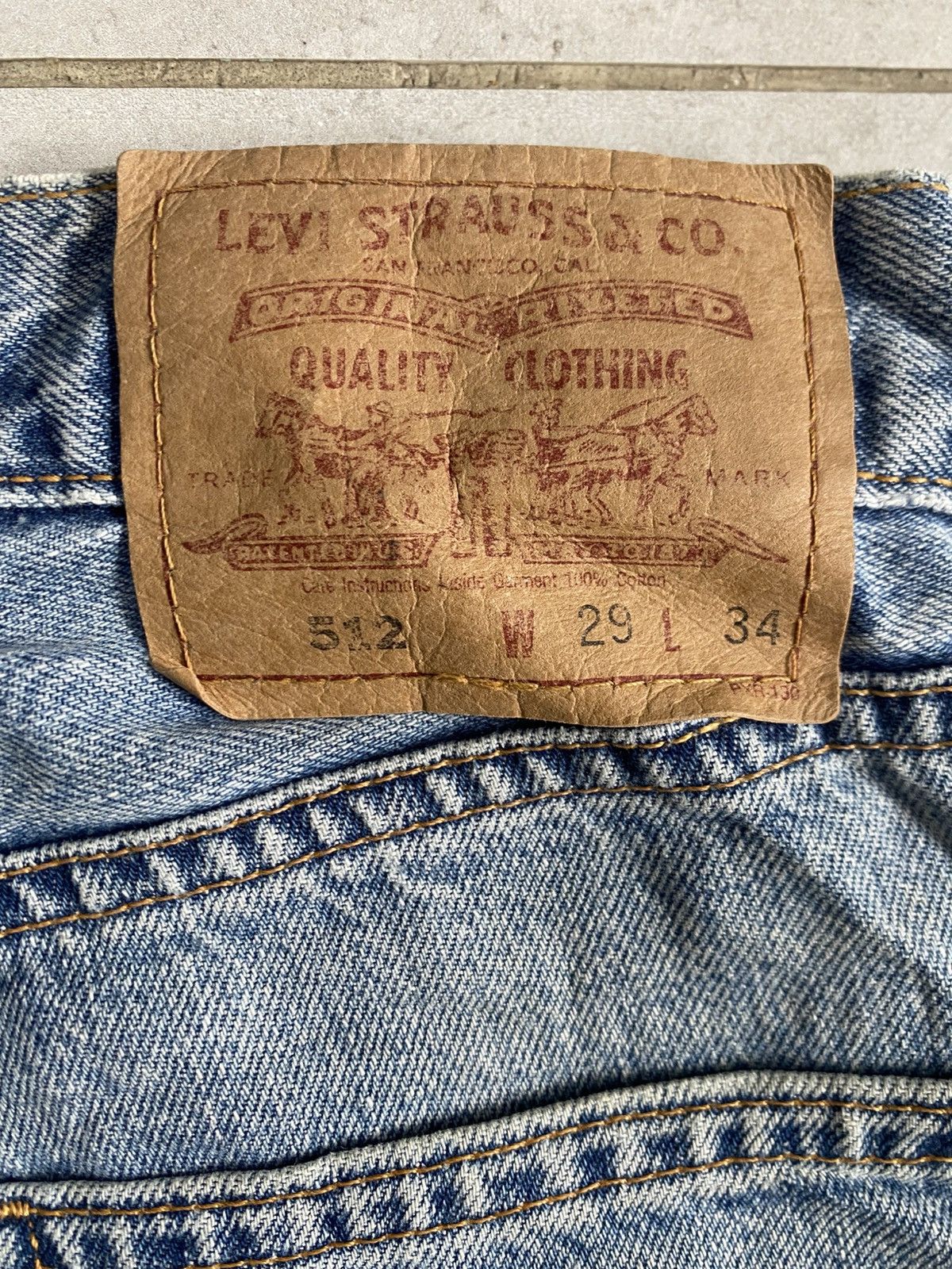 Levi's VINTAGE LEVIS 512 Size US 29 - 17 Thumbnail