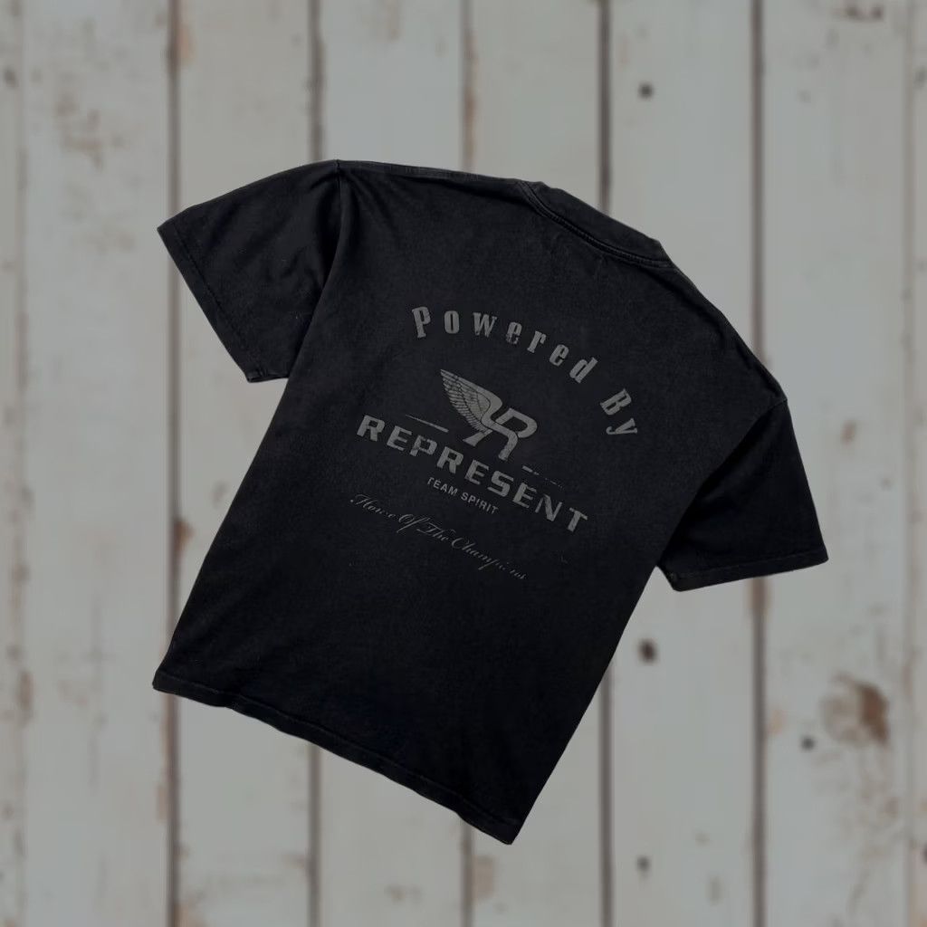 Vintage Represent x Team Spirit T Shirt Big Logo Men Size L Black Size US L / EU 52-54 / 3 - 1 Thumbnail