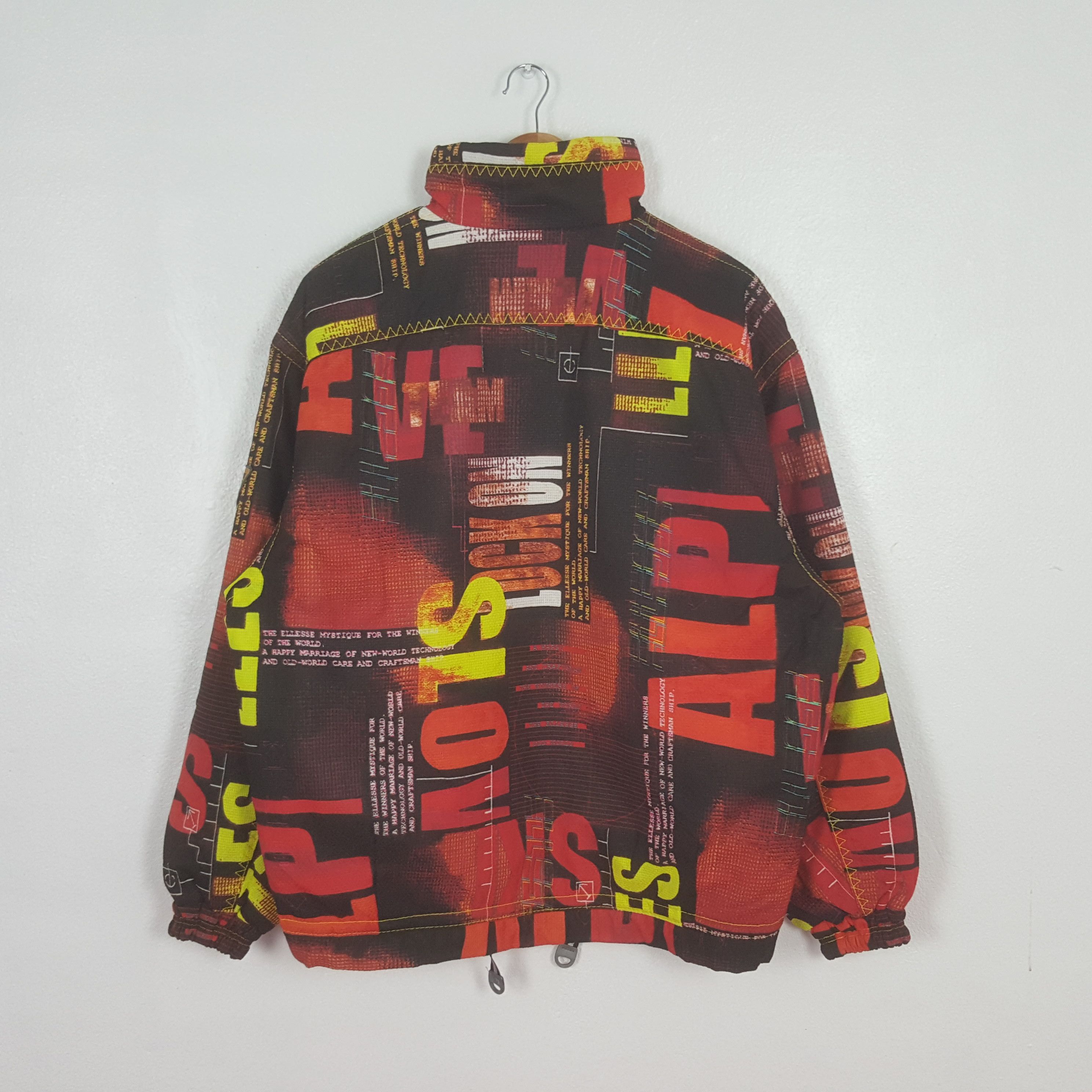 Ellesse Vintage Ellesse Full Print Jacket C325N1 Size US XL / EU 56 / 4 - 3 Thumbnail