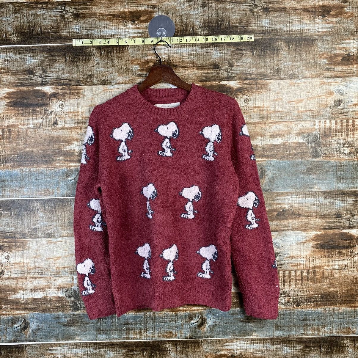 Peanuts DL Peanuts Pique Red Knitwear sweatshirt #C1059 Size M / US 6-8 / IT 42-44 - 1 Thumbnail