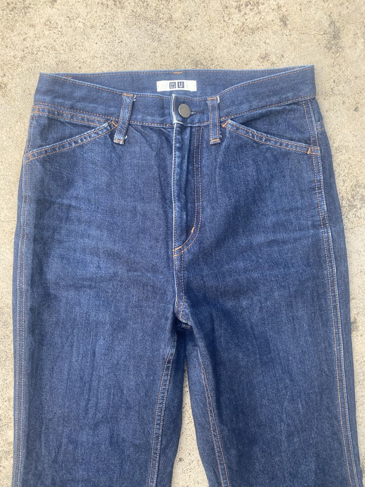 Japanese Brand × Tornado Mart × Uniqlo Flare Jeans Uniqlo Blue Denim Size US 26 / EU 42 - 4 Thumbnail