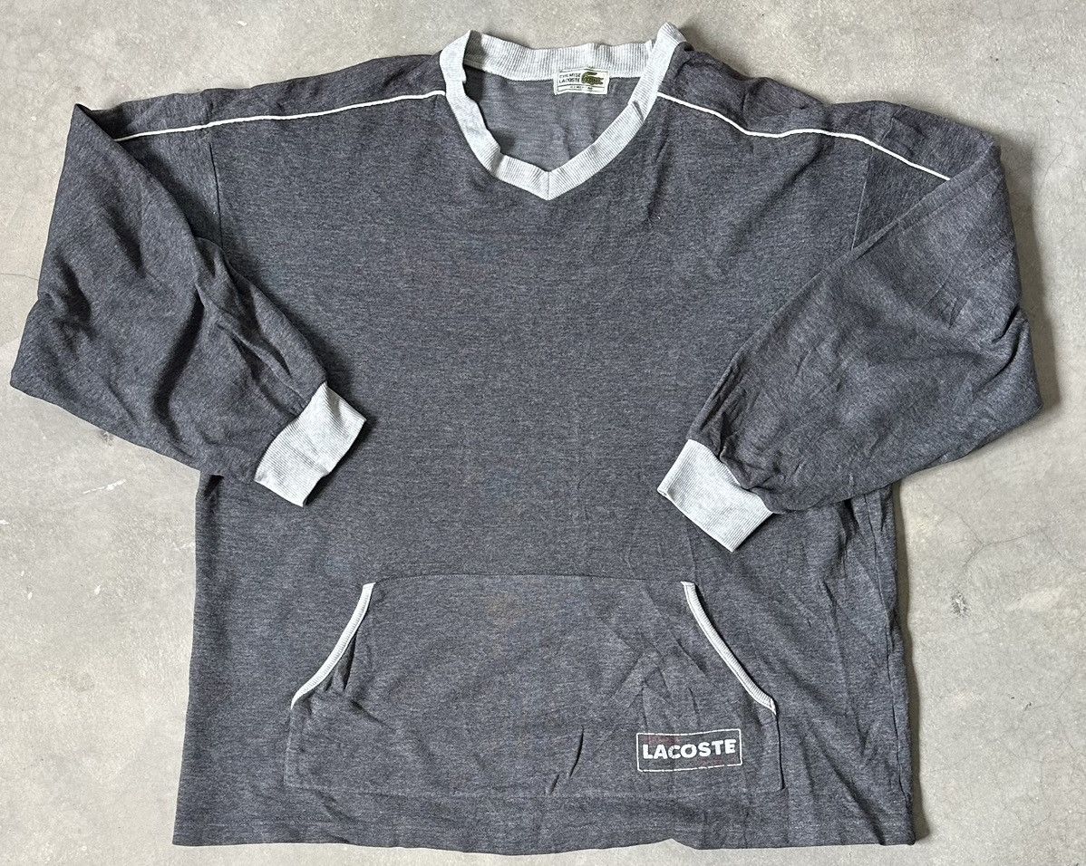 Lacoste VINTAGE CHEMISE LACOSTE SWEATSHIRT Size US XL / EU 56 / 4 - 1 Thumbnail