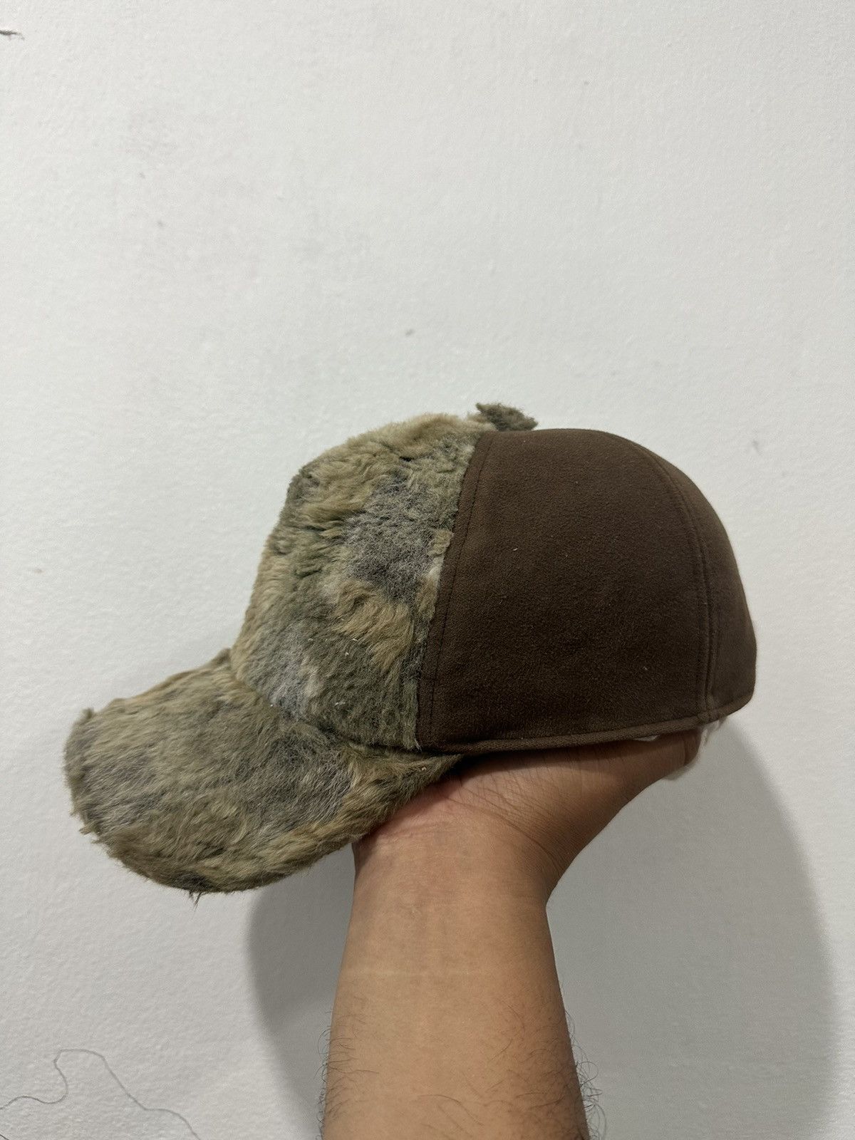 Japanese Brand VTG Shearling Grace Baseball Hat Size ONE SIZE - 2 Thumbnail