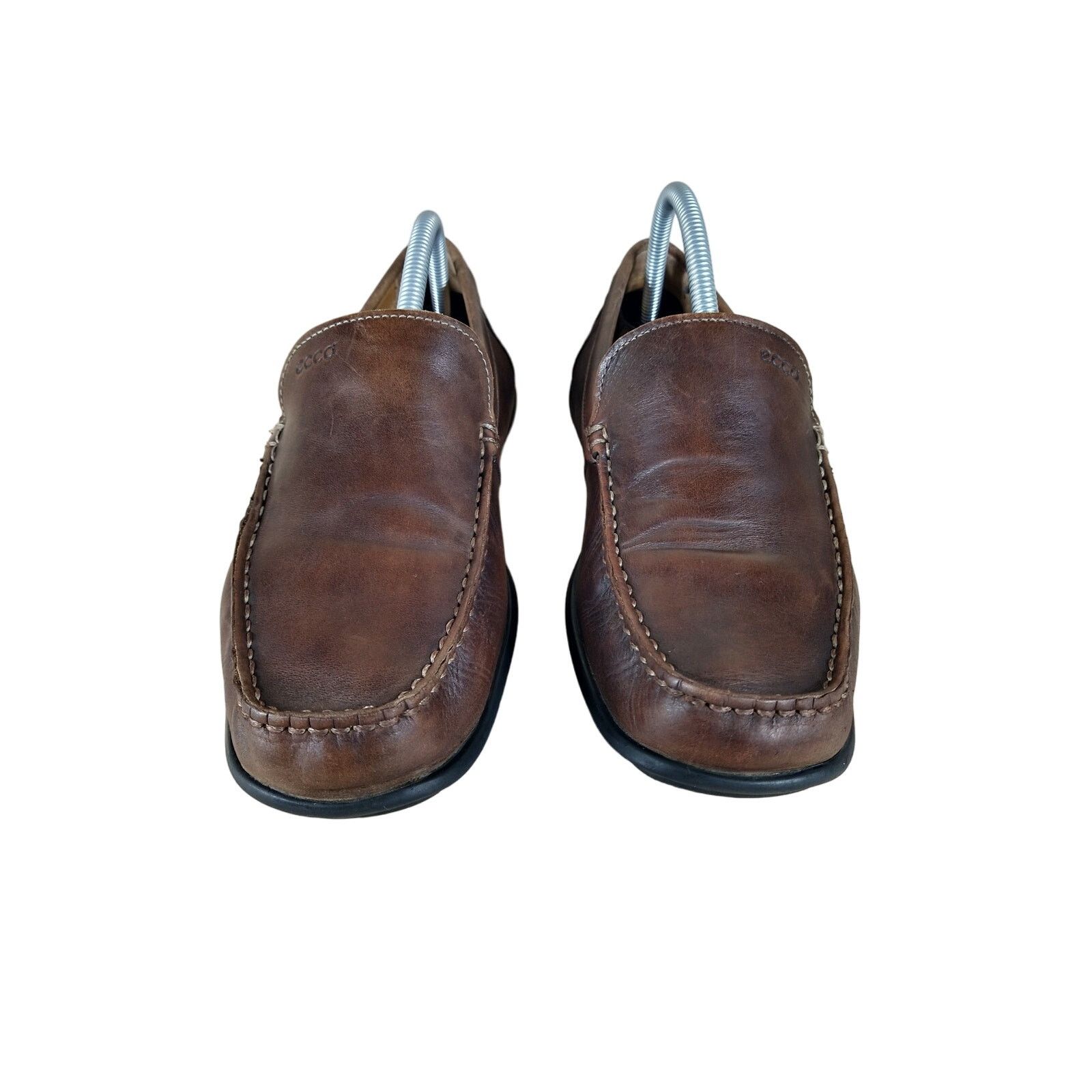 Ecco Ecco - Moc Driving - Slip-On Loafers - Brown - Men's - 8.5 Size US 8.5 / EU 41-42 - 2 Thumbnail