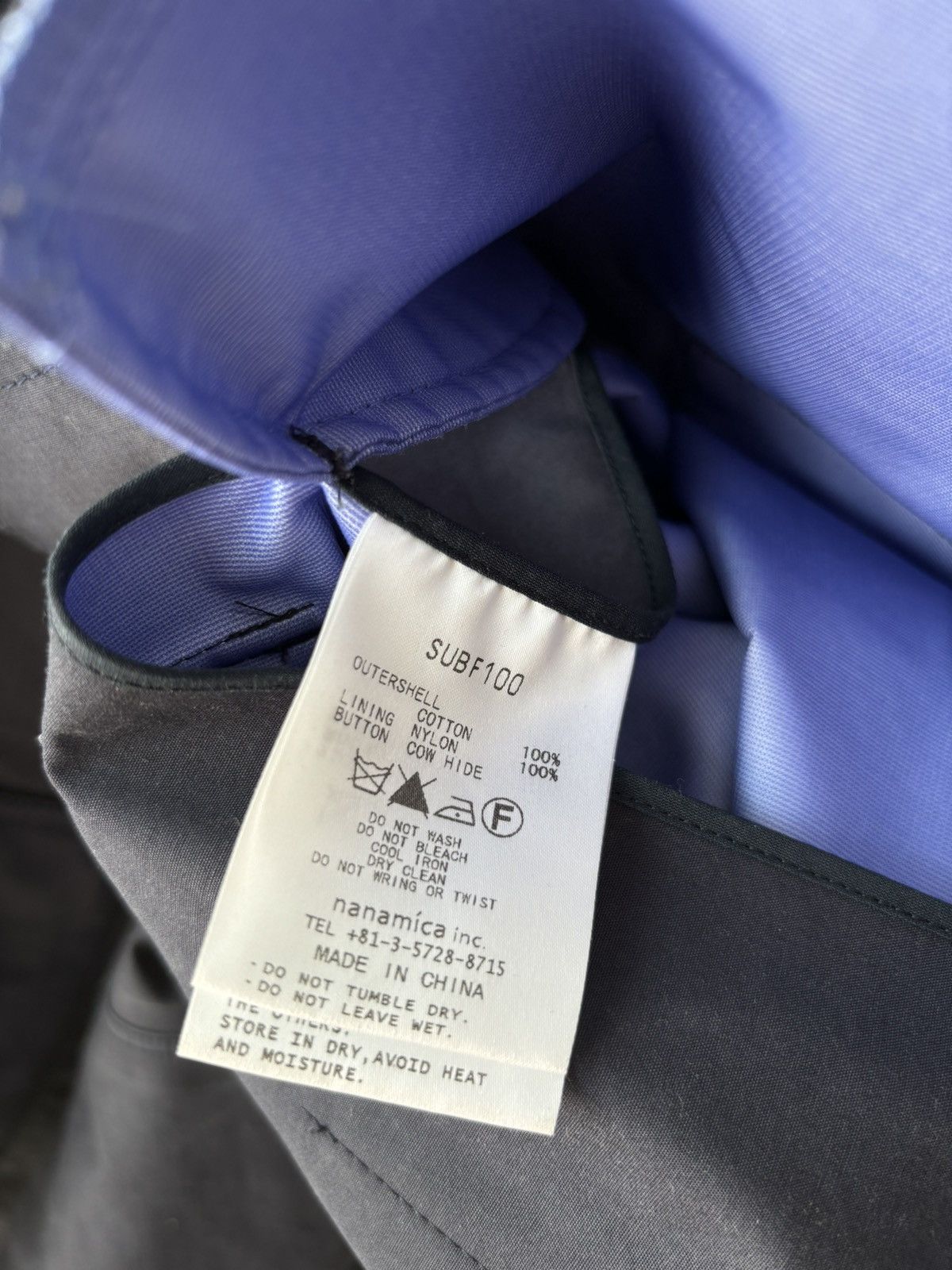 Goretex × Nanamica Nanamica Gore Tex Soutien Collar Trench Coat Size US XS / EU 42 / 0 - 11 Thumbnail