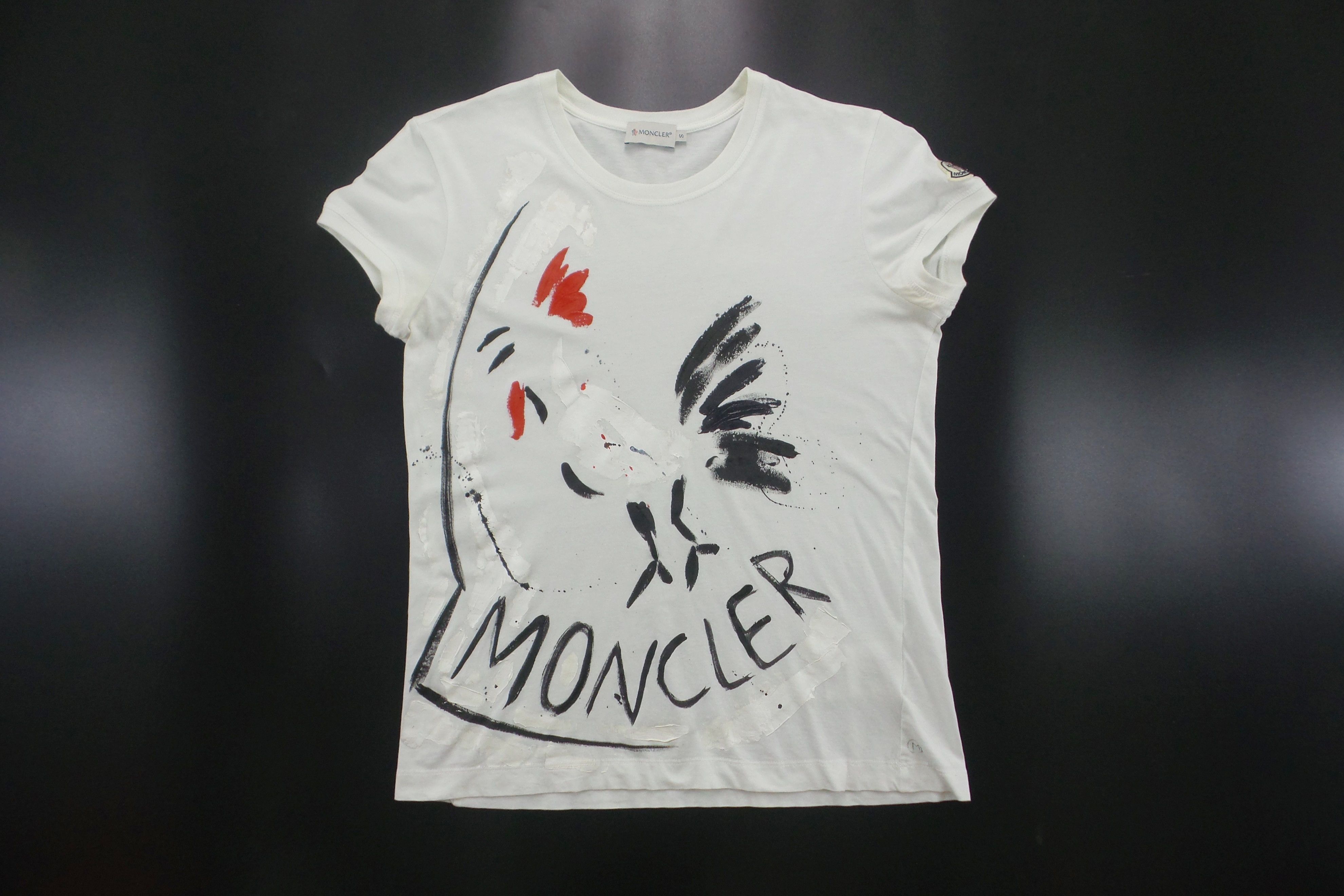 Moncler Moncler 'Rooster' Maglia T-shirts Size S / US 4 / IT 40 - 1 Thumbnail
