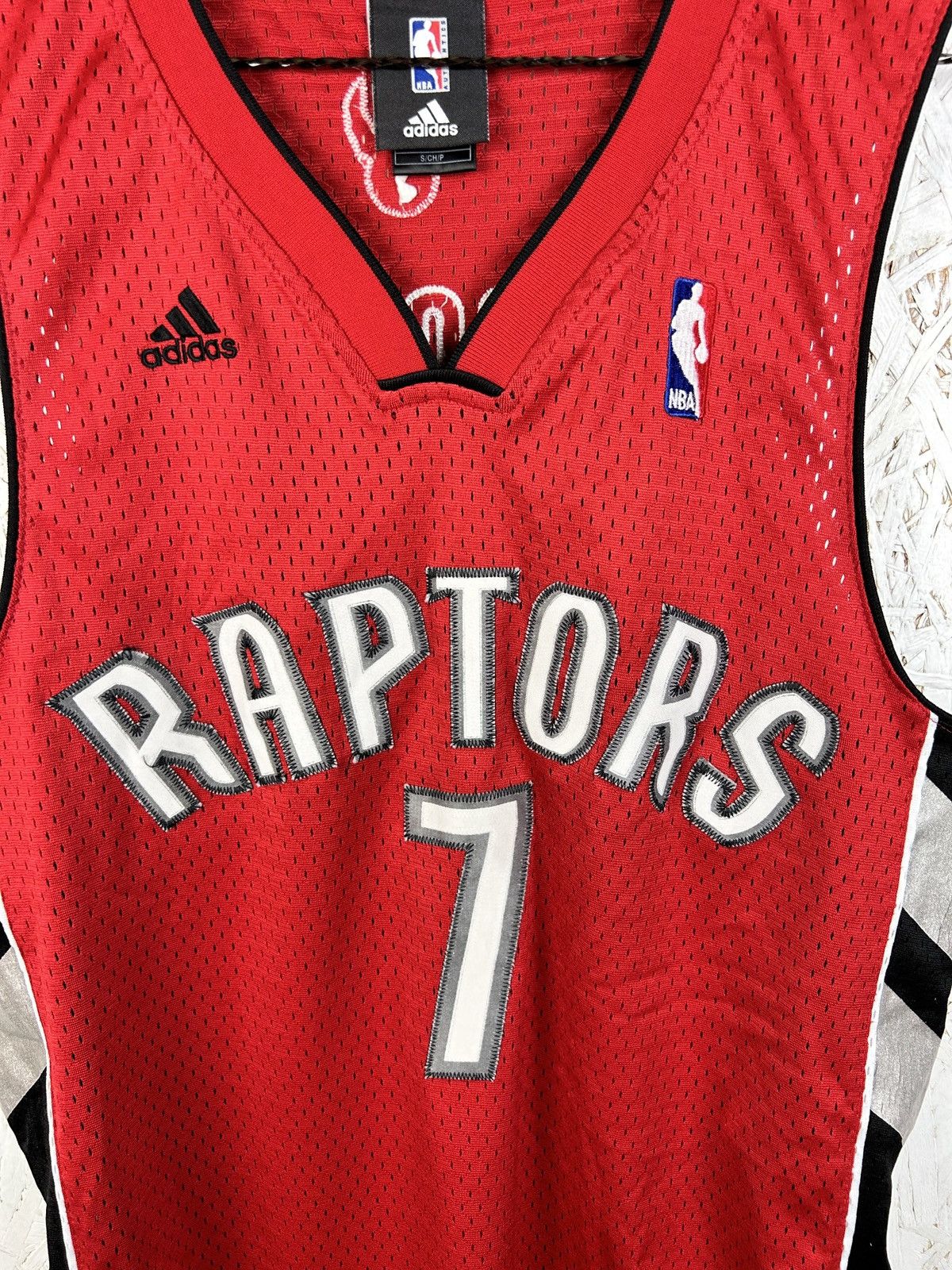 Adidas Adidas Toronto Raptors #7 Bargnani NBA Basketball Jersey Size US S / EU 44-46 / 1 - 2 Thumbnail