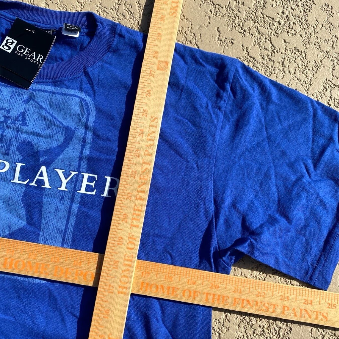 PGA Tour PGA Tour The Players Blue Short Sleeve Cotton T-Shirt Men L Crew Neck Graphic Print Logo Modern Sports 90s Size US L / EU 52-54 / 3 - 3 Thumbnail