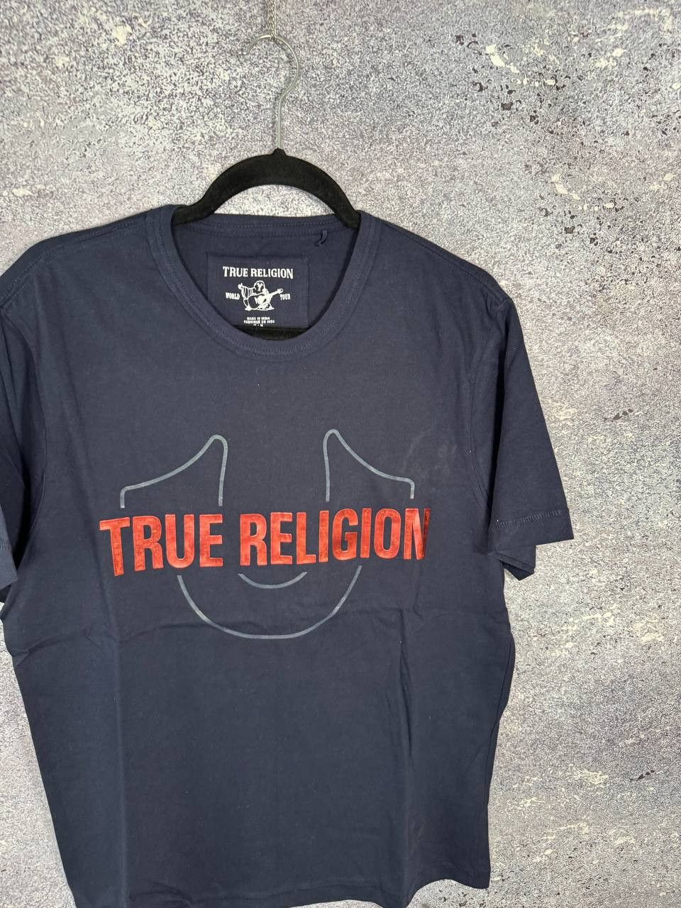 True Religion Vintage True Religion Blue Big Logo T-Shirt Medium Size US M / EU 48-50 / 2 - 4 Thumbnail