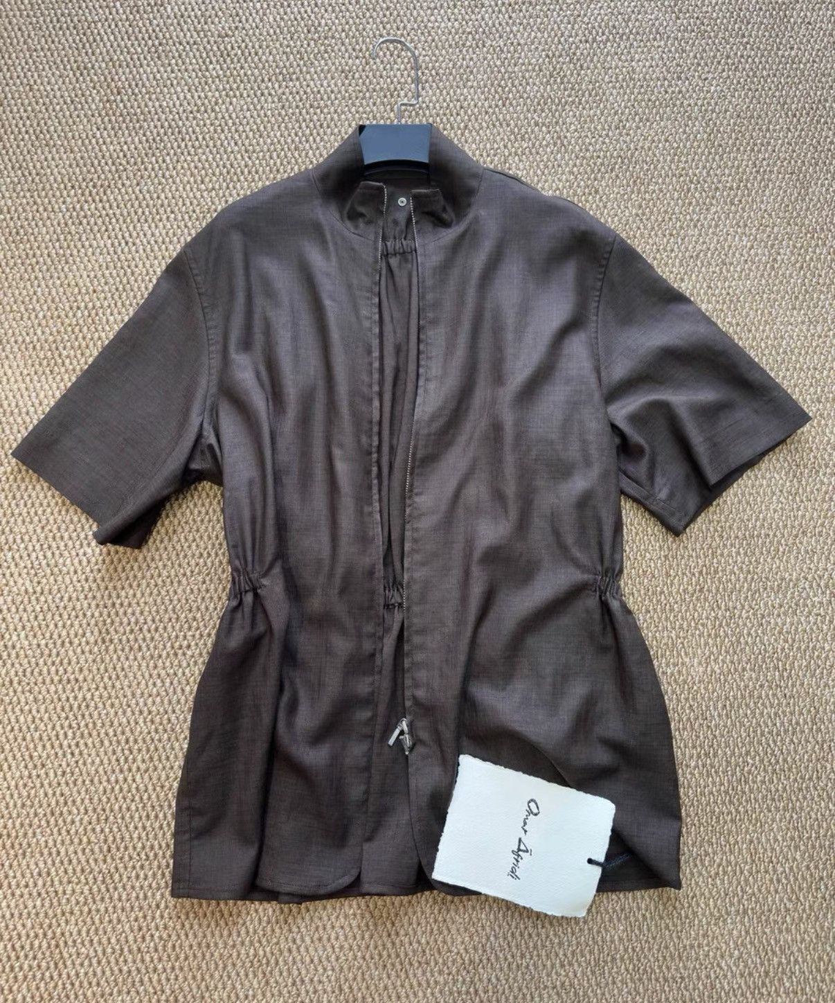Omar Afridi Omar Afridi Linen Zip Shirt K23 Size US S / EU 44-46 / 1 - 1 Thumbnail