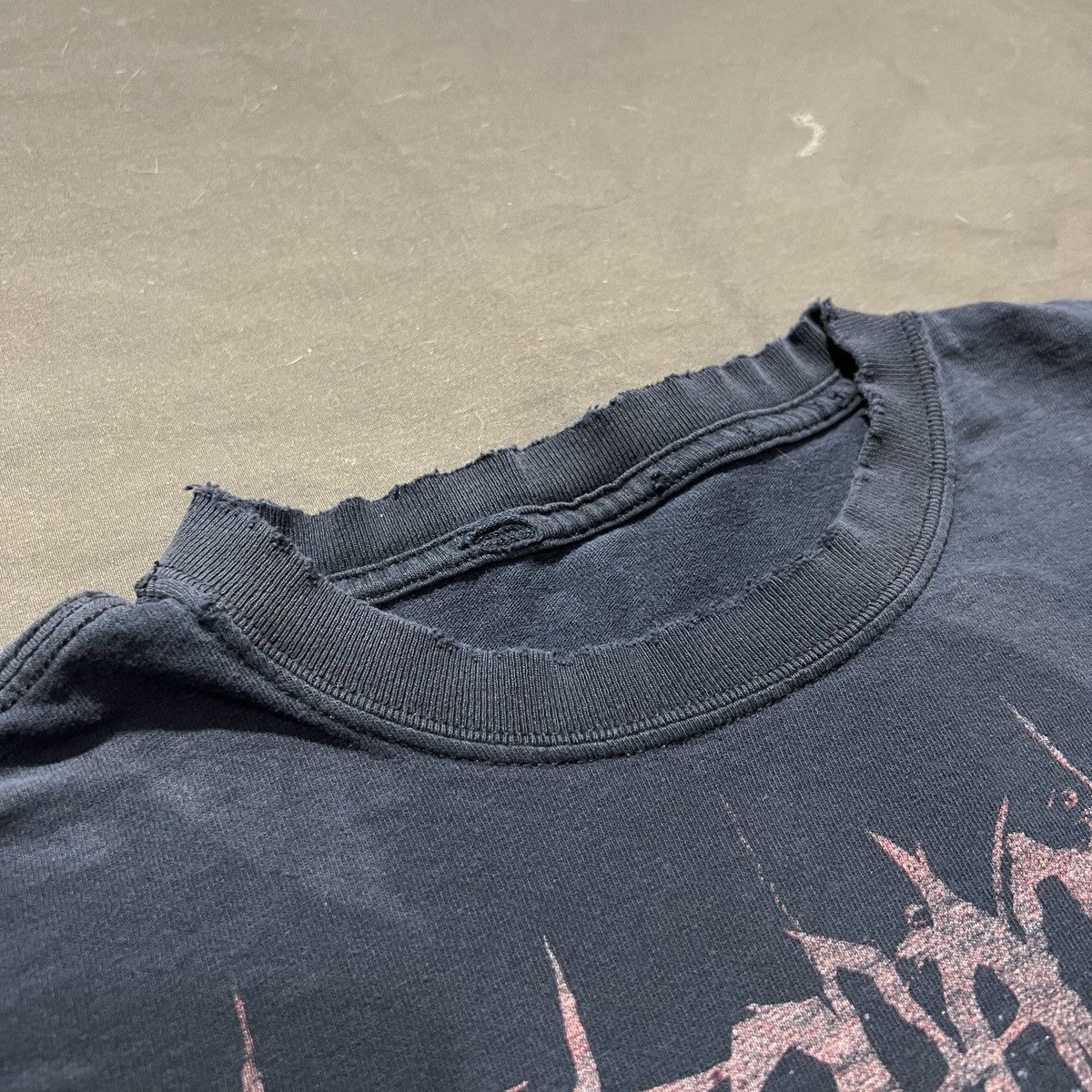Vintage Y2K Job for a Cowboy Death metal Distressed Thrashed Faded Size US XL / EU 56 / 4 - 9 Thumbnail
