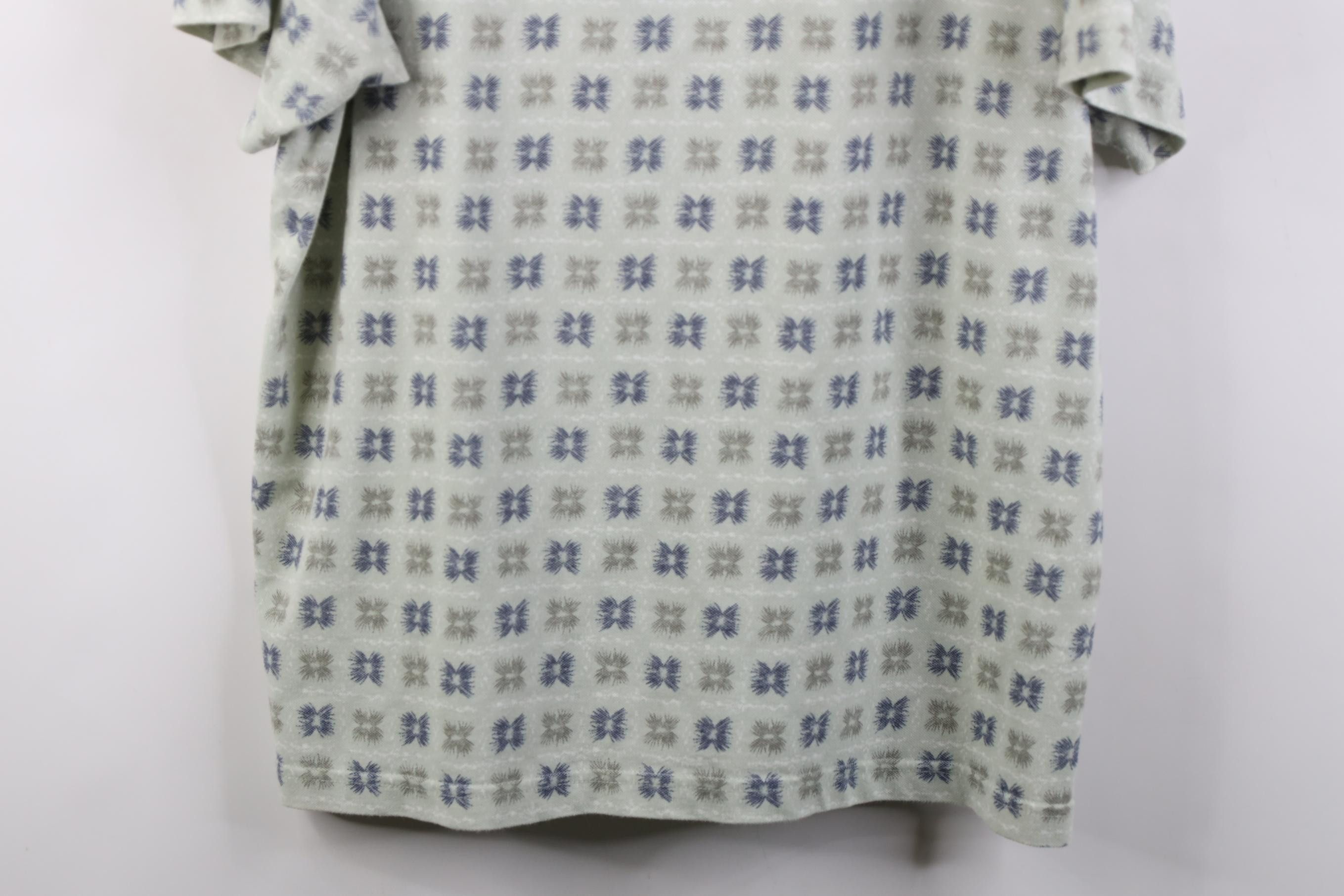 Vintage Vintage 90s Streetwear Flower Geometric Golf Polo Shirt Size US XL / EU 56 / 4 - 3 Thumbnail