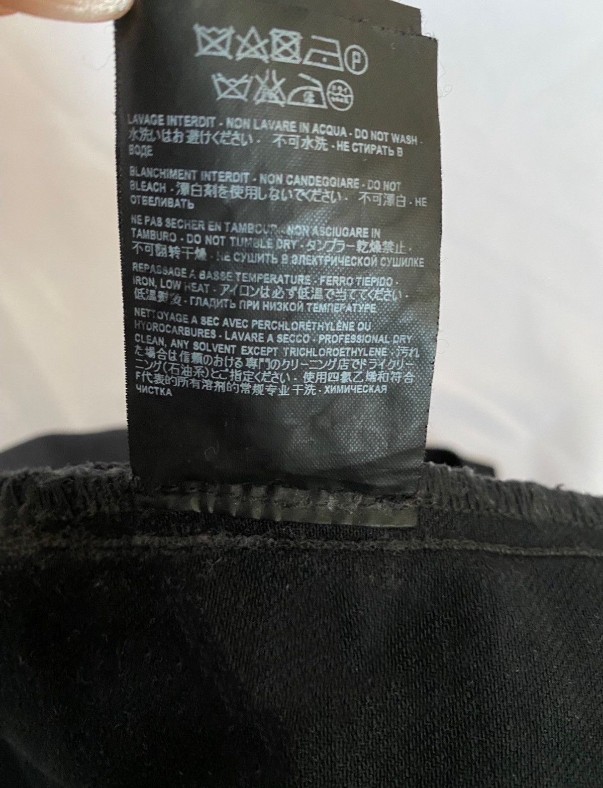 Saint Laurent Paris Saint Laurent AW15 Waxed Denim D02 Sz.31 Size US 31 - 10 Thumbnail