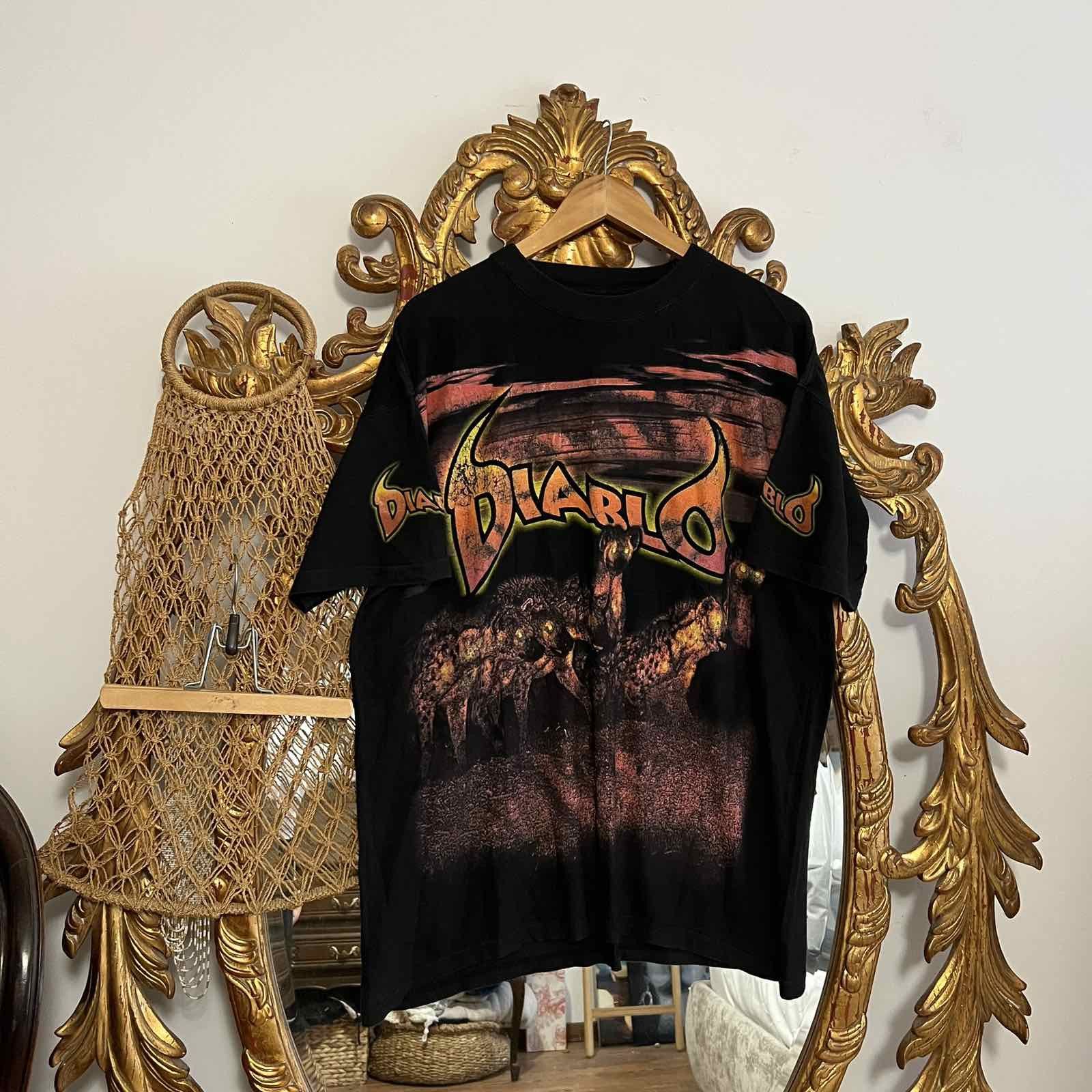 The Game × Vintage RARE Vintage Diablo tee 90s Sz XL Size US XL / EU 56 / 4 - 1 Thumbnail