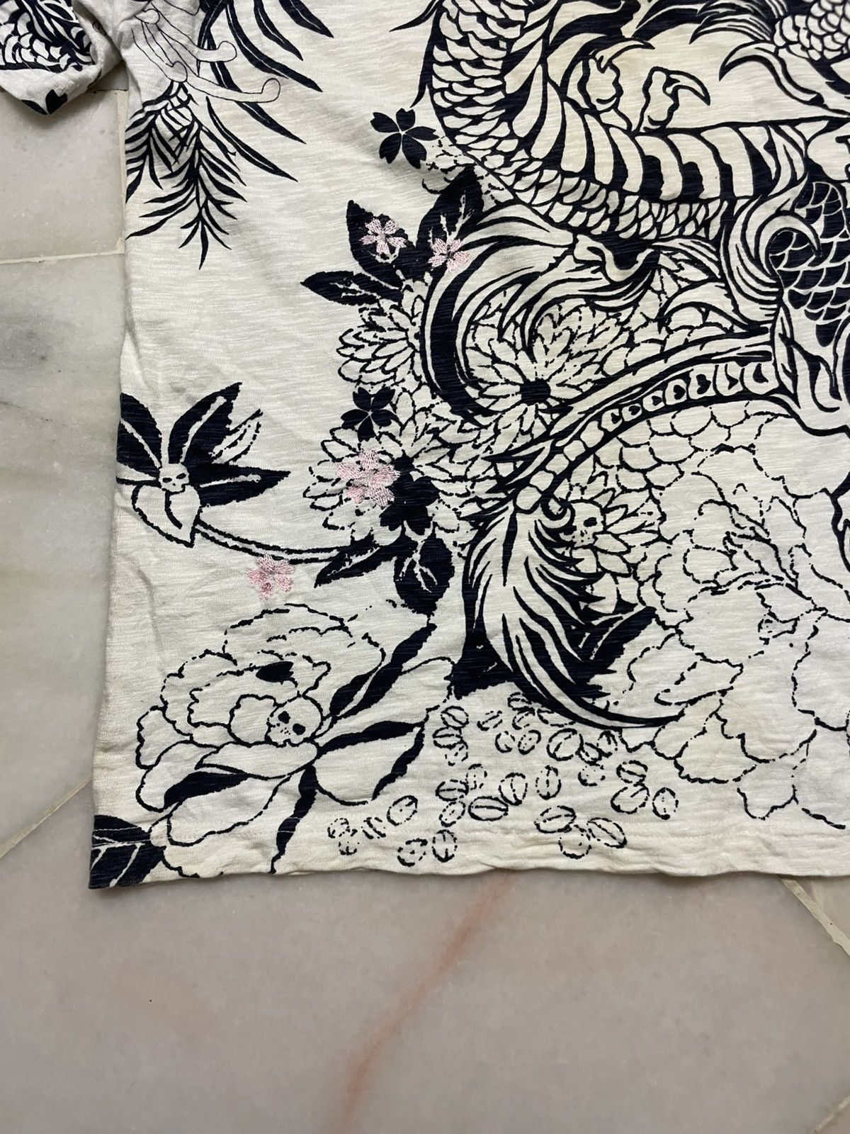 Seditionaries Japanese Culture Tattoo Dragon 3D Print Yakuza Style T-Shirt Size US S / EU 44-46 / 1 - 22 Thumbnail